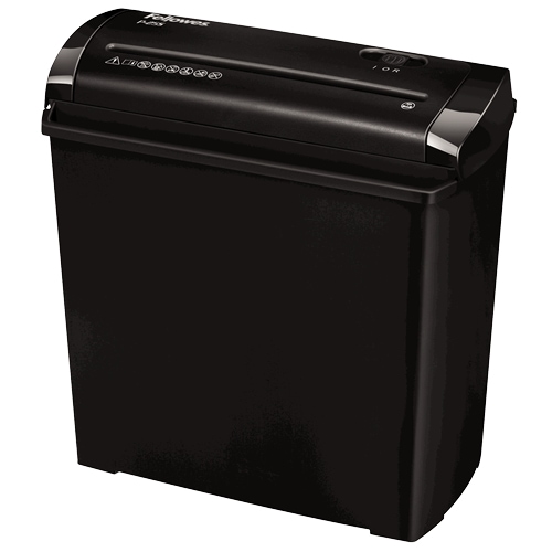 FELLOWES Aktenvernichter Powershred P-25S, Streifenschnitt, schwarz