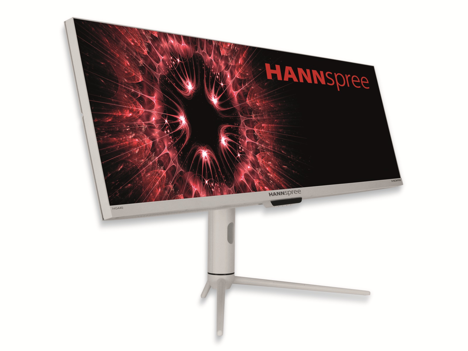 HANNspree Monitor HG440CFW, 43,8", EEK: G (A bis G), HDMI, DP, USB USB-C, 1ms, 120Hz