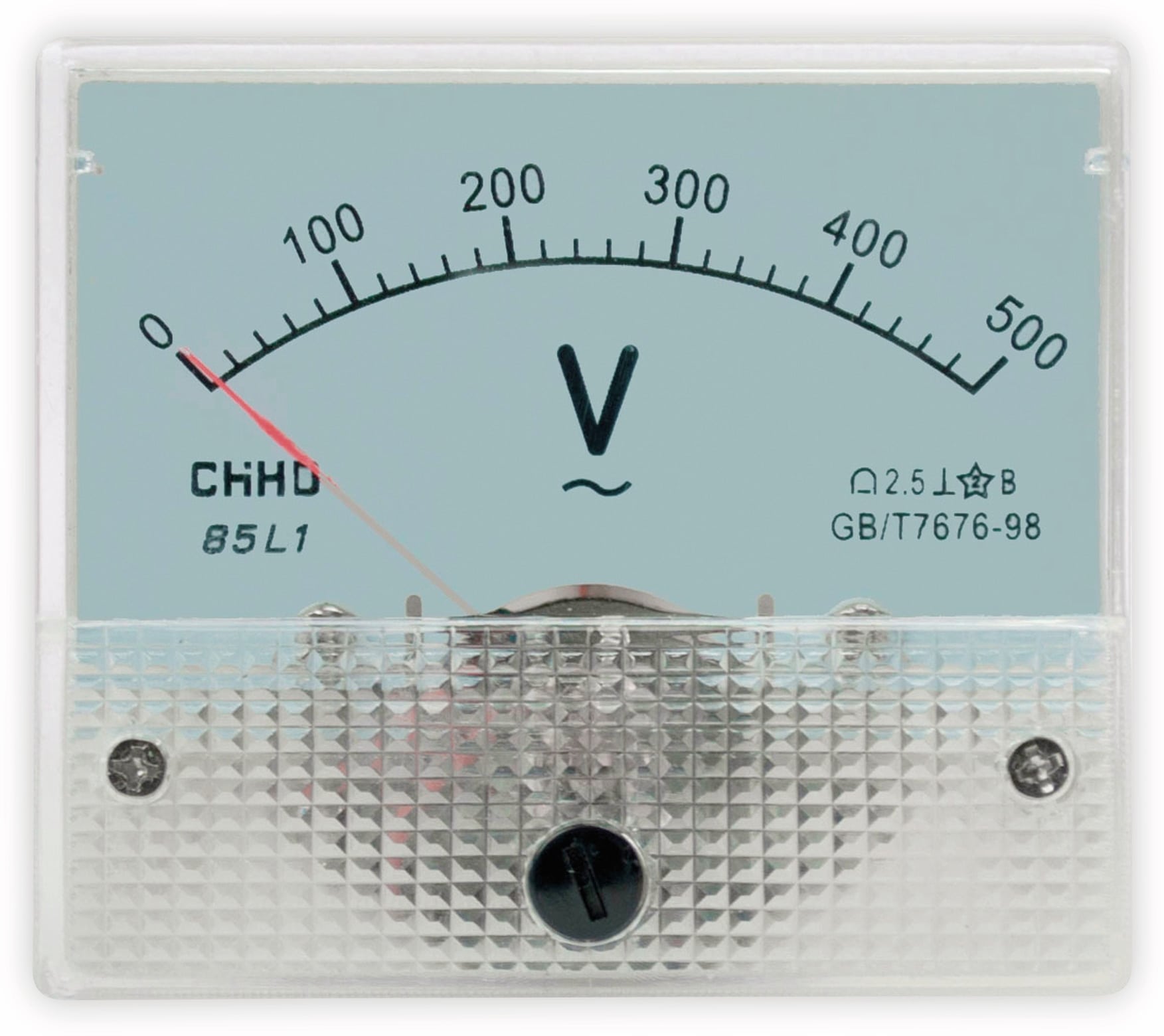 Einbau-Messinstrument, 0...500 V~