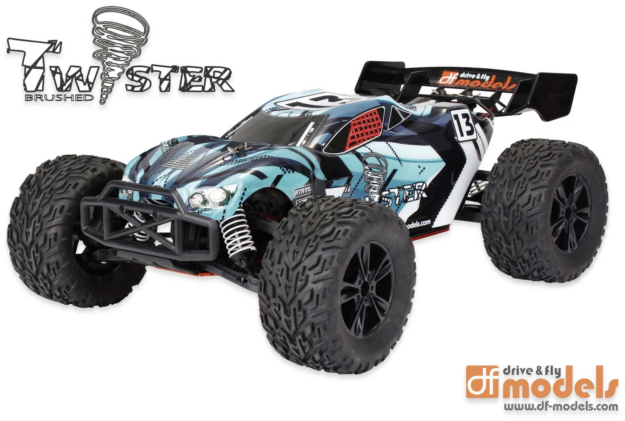 df models Twister brushed 1:10XL Truggy RTR, DF MODELS