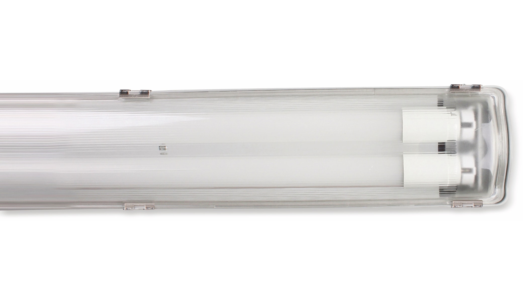 MÜLLER-LICHT LED-Wannenleuchte, 20800198, Aqua-Promo 2/60, 2x10 W, 900 lm, 4000 K, grau