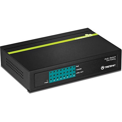 TRENDNET Switch, 8 Port Gbit PoE+, 123 W, Metall