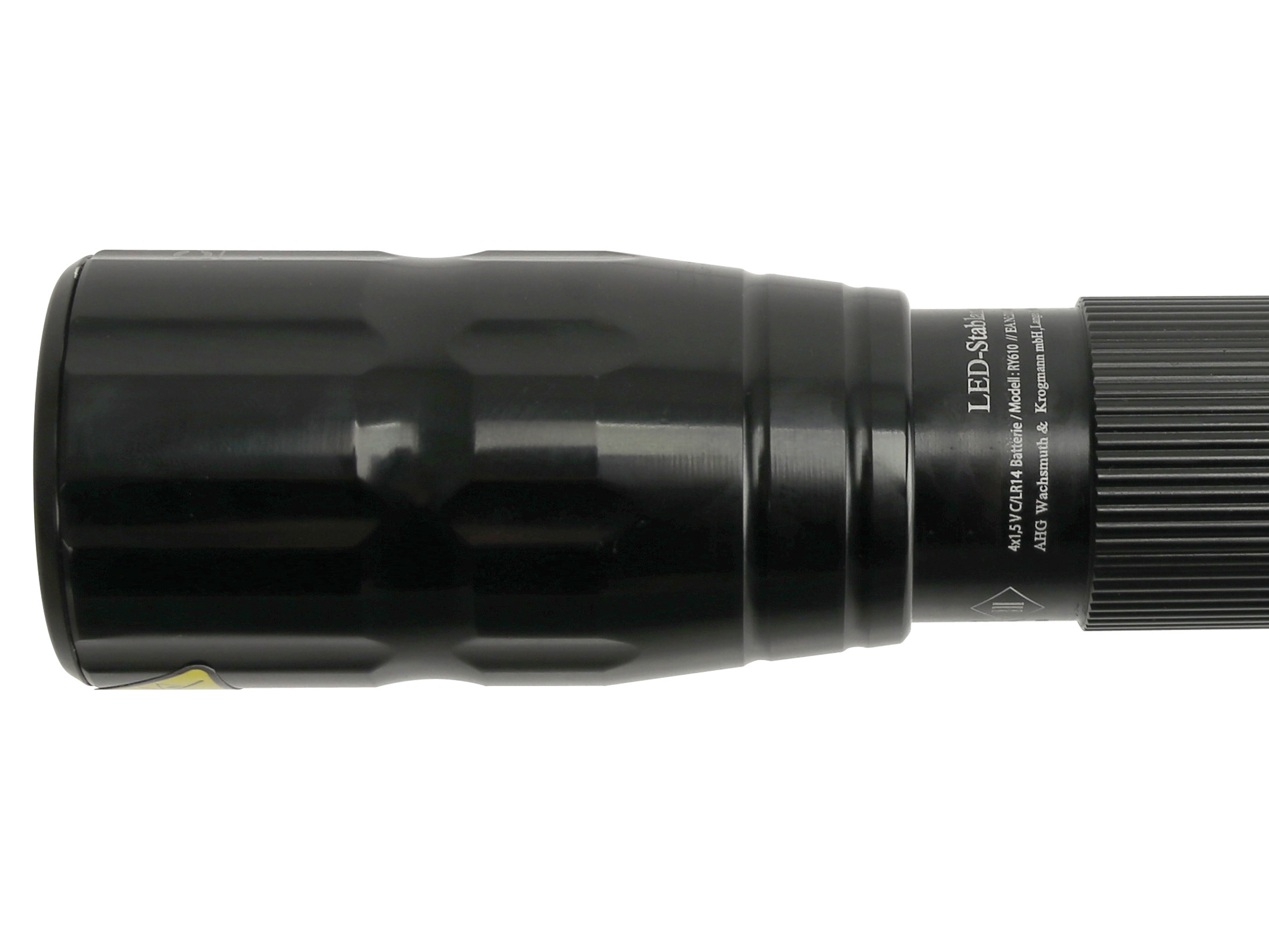 LED-Stablampe, RY610, 1200 lm, schwarz