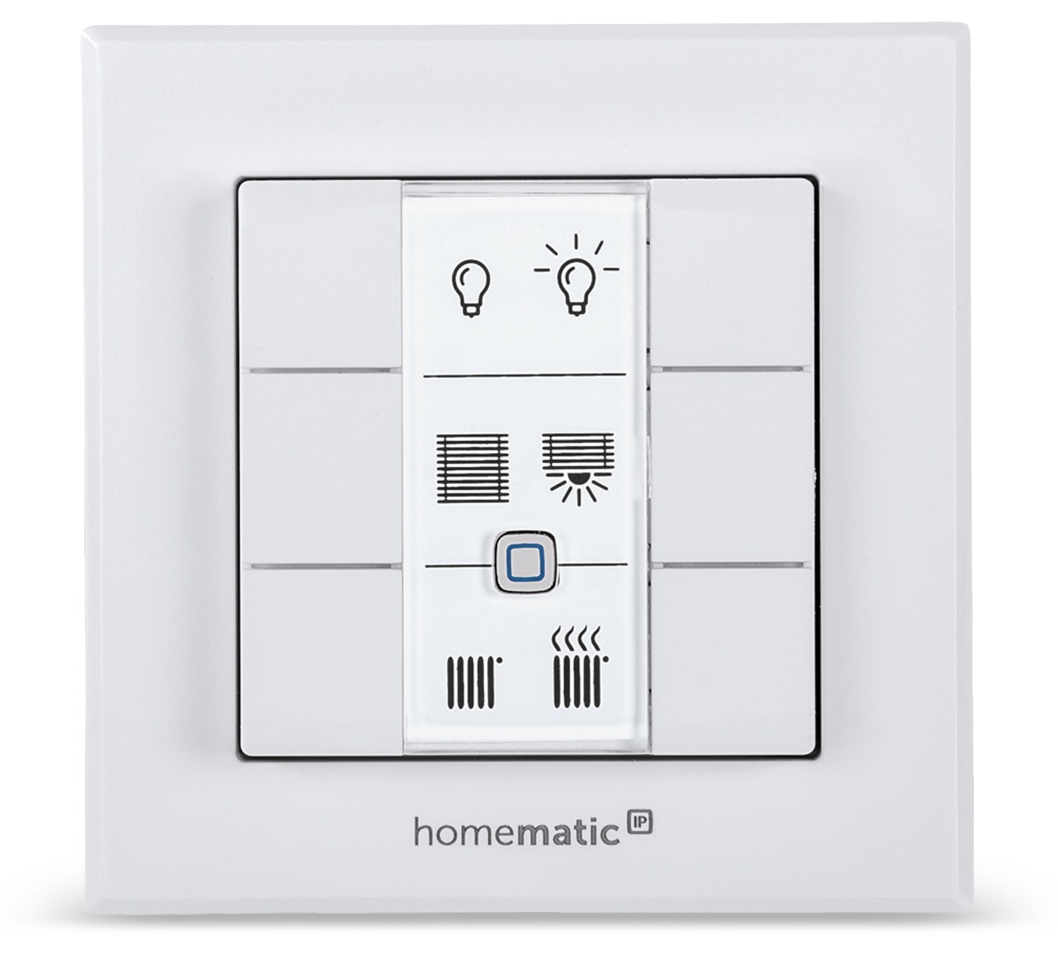 HOMEMATIC IP Smart Home 142308A0 Wandtaster 6-fach