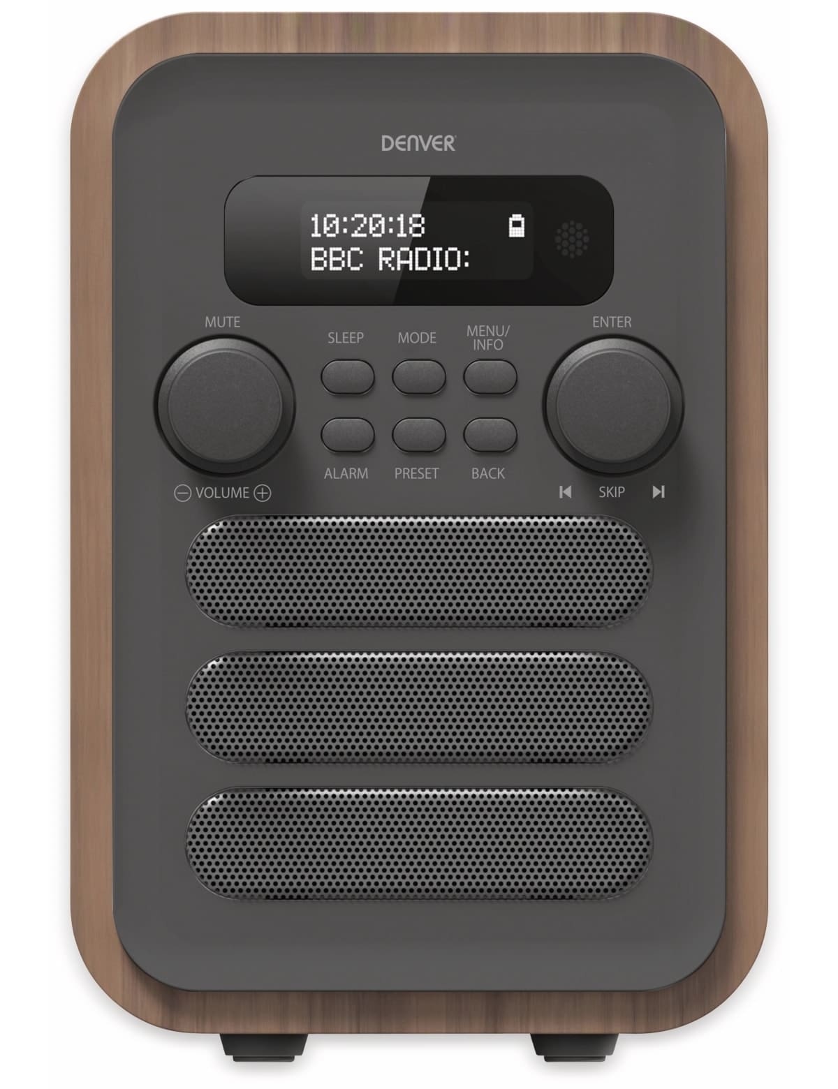 DENVER DAB+/FM Radio DAB-48, grau