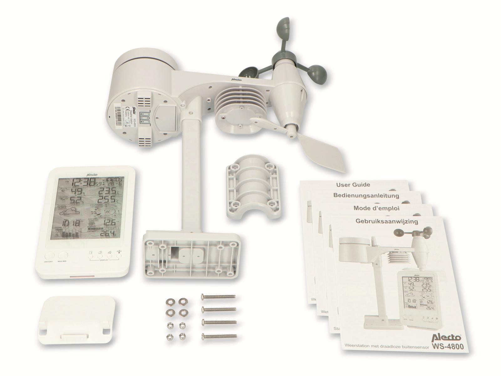 ALECTO Wetterstation WS-4800, weiß