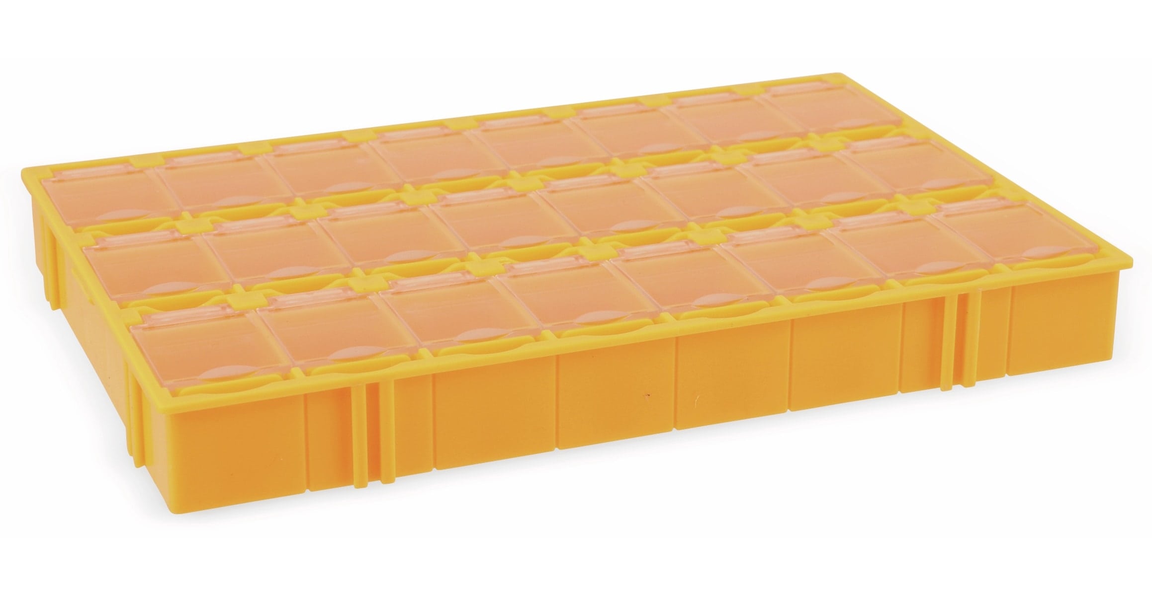 SMD-Systemcontainer T-156, 24-fach, orange