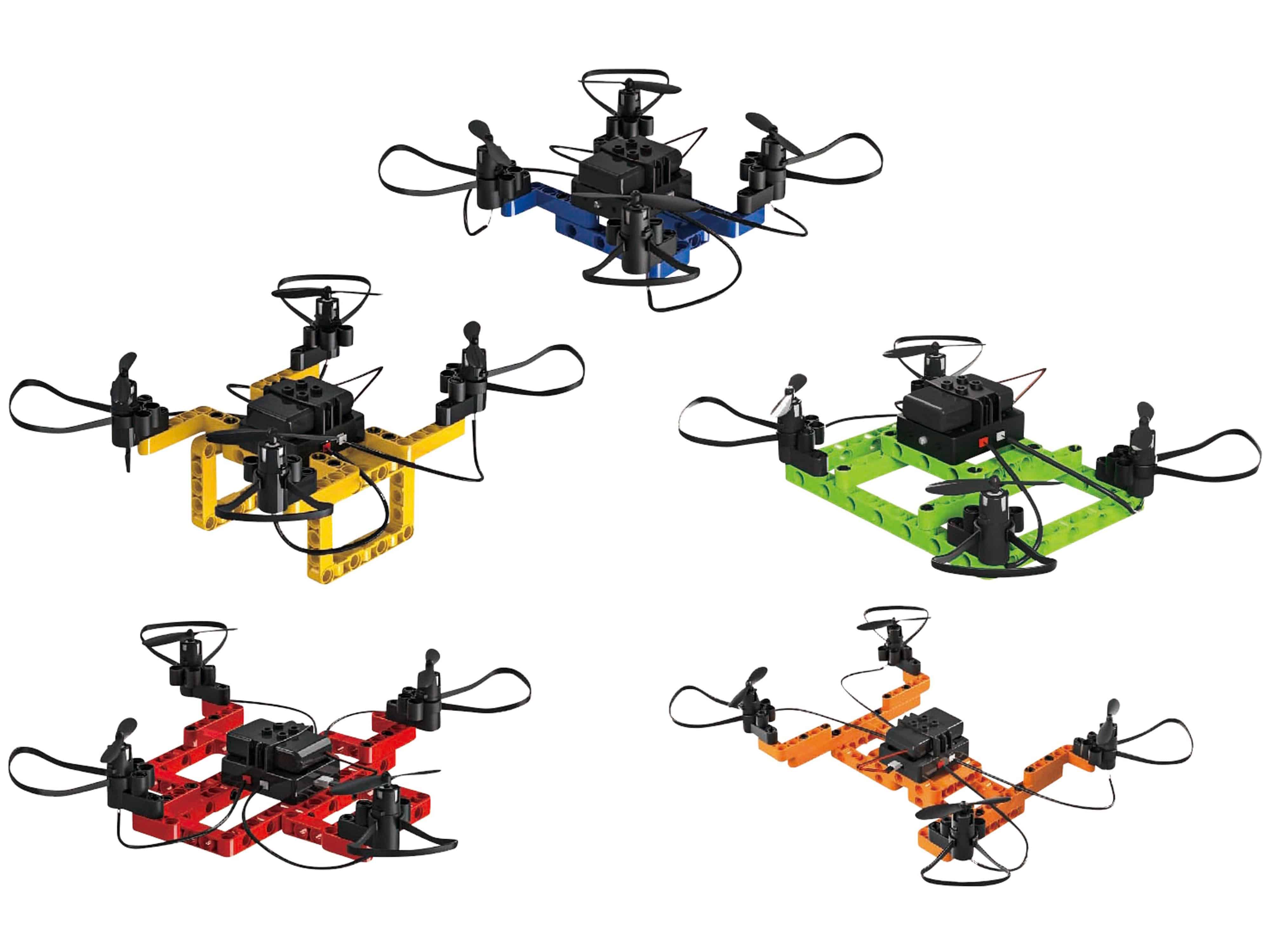 DF MODELS Quadrokopter SkyWatcher 5in1 DIY Block-Drone, RTF, 9990