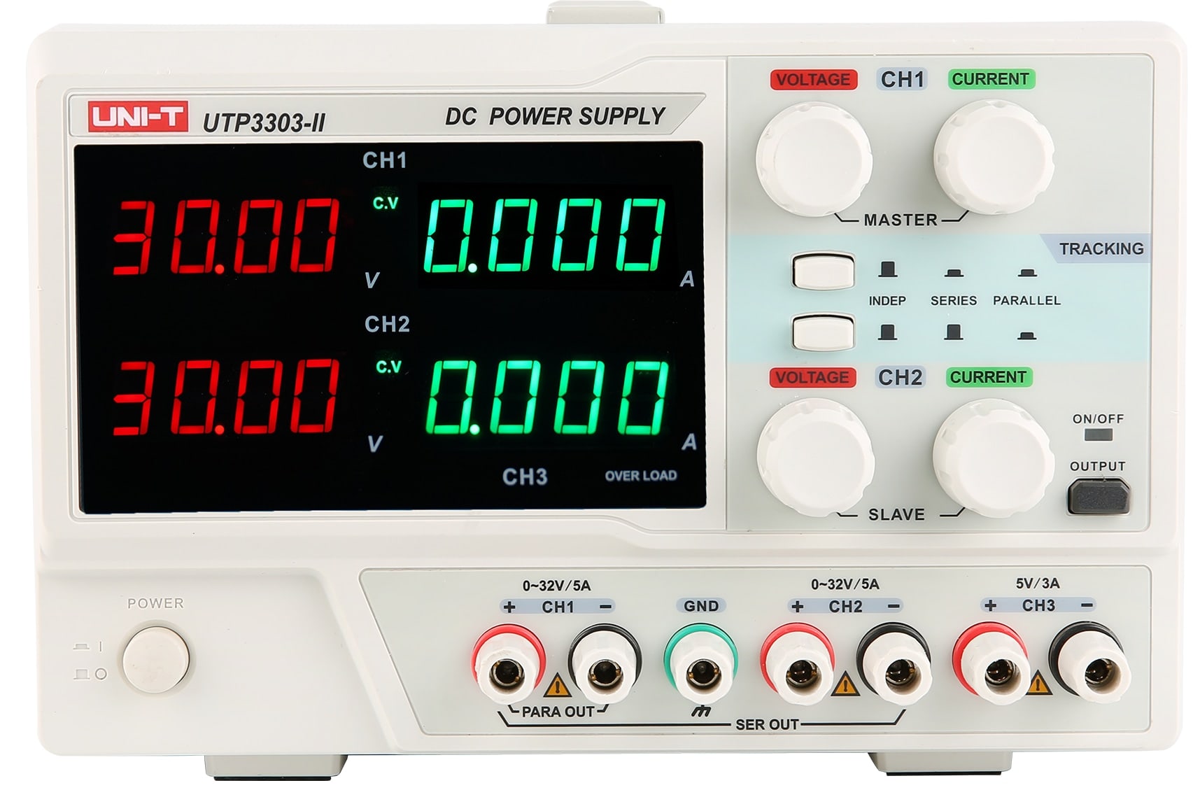 UNI-T Labornetzgerät UTP3303-II, 3-Kanal, 207 W