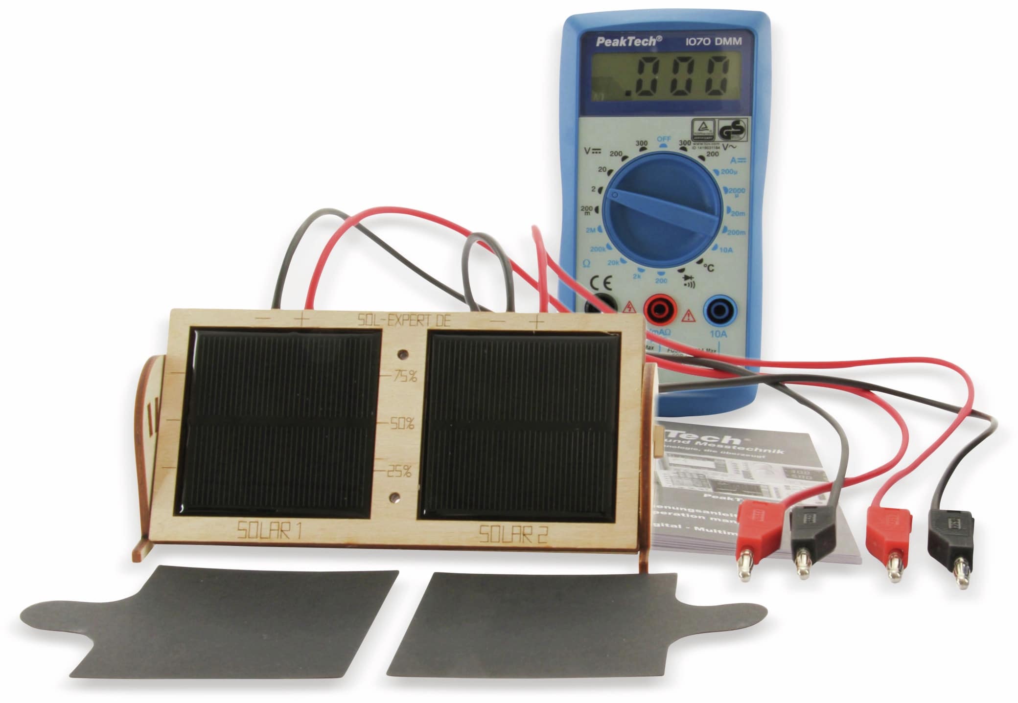 SOL-EXPERT Experimentierset Photovoltaik, Schülerexperimente 