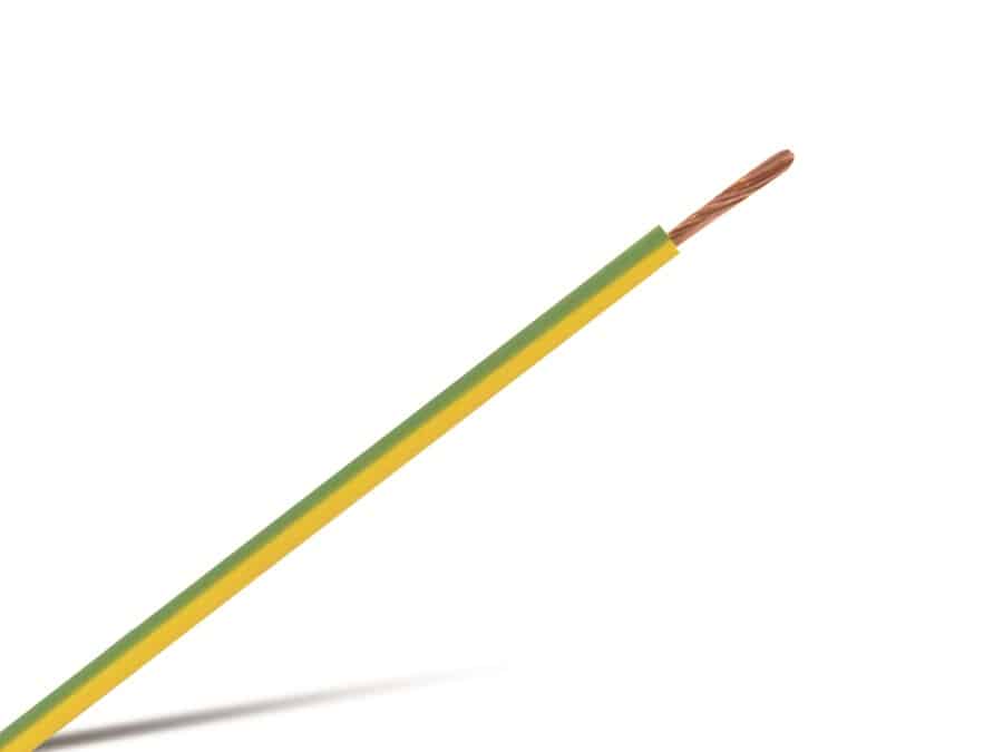RAUTRONIC Litze H07V-K 10 mm², 10 m, grün/gelb