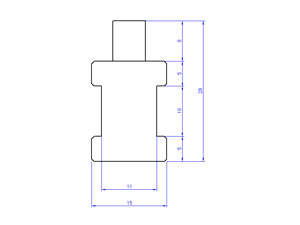 Rohr-Anlegefühler mit NTC-Sensor 10 kΩ, 3 m