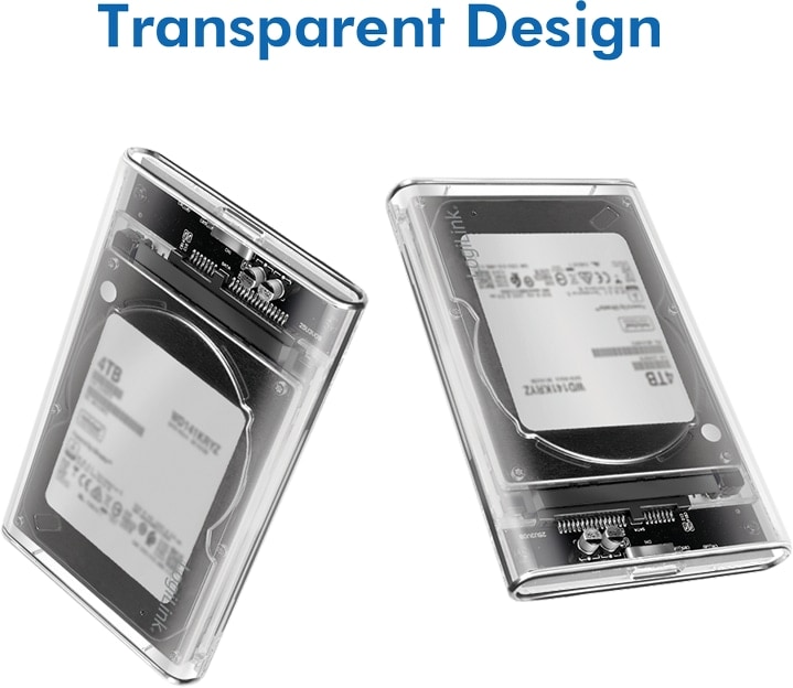 LOGILINK Festplattengehäuse UA0409, HDD/SSD, USB 3.0, werkzeuglos