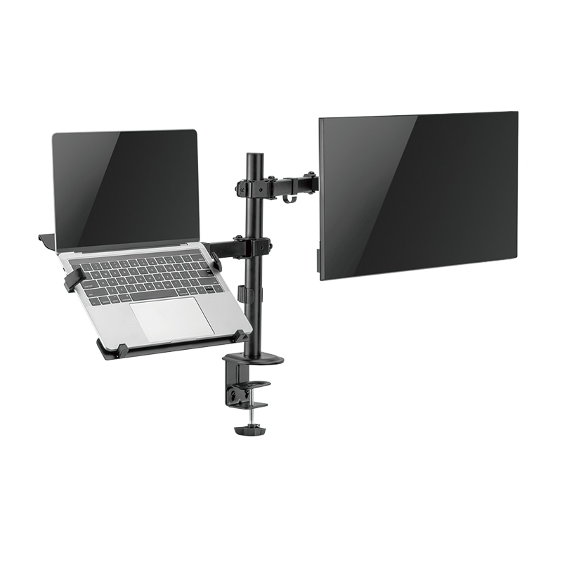 LOGILINK Monitorhalterung BP0175, 2-fach, 17"..32", für Notebooks/Tablets