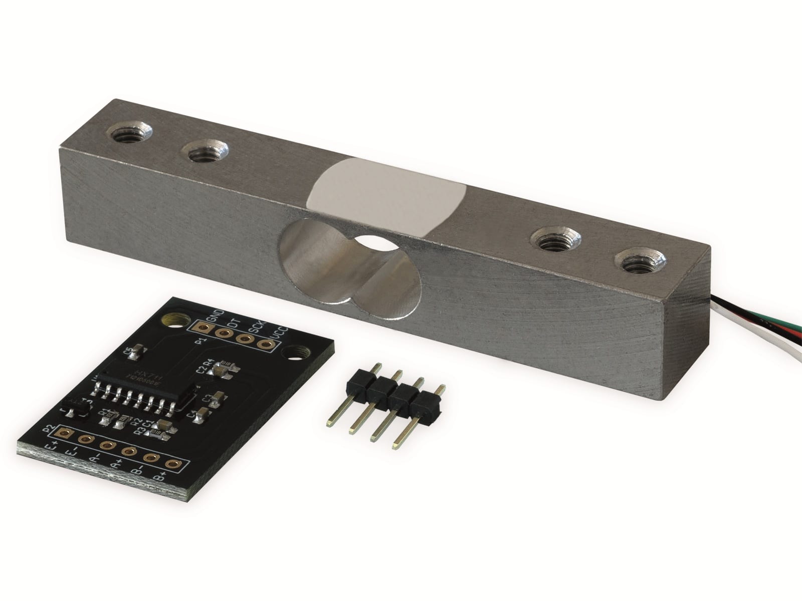 JOY-IT Modul, SEN-HX711-01, HX711, mit 1kg Wägezelle