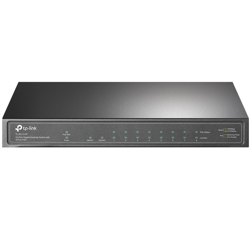 TP-LINK Desktop-Switch TL-SG1210P 