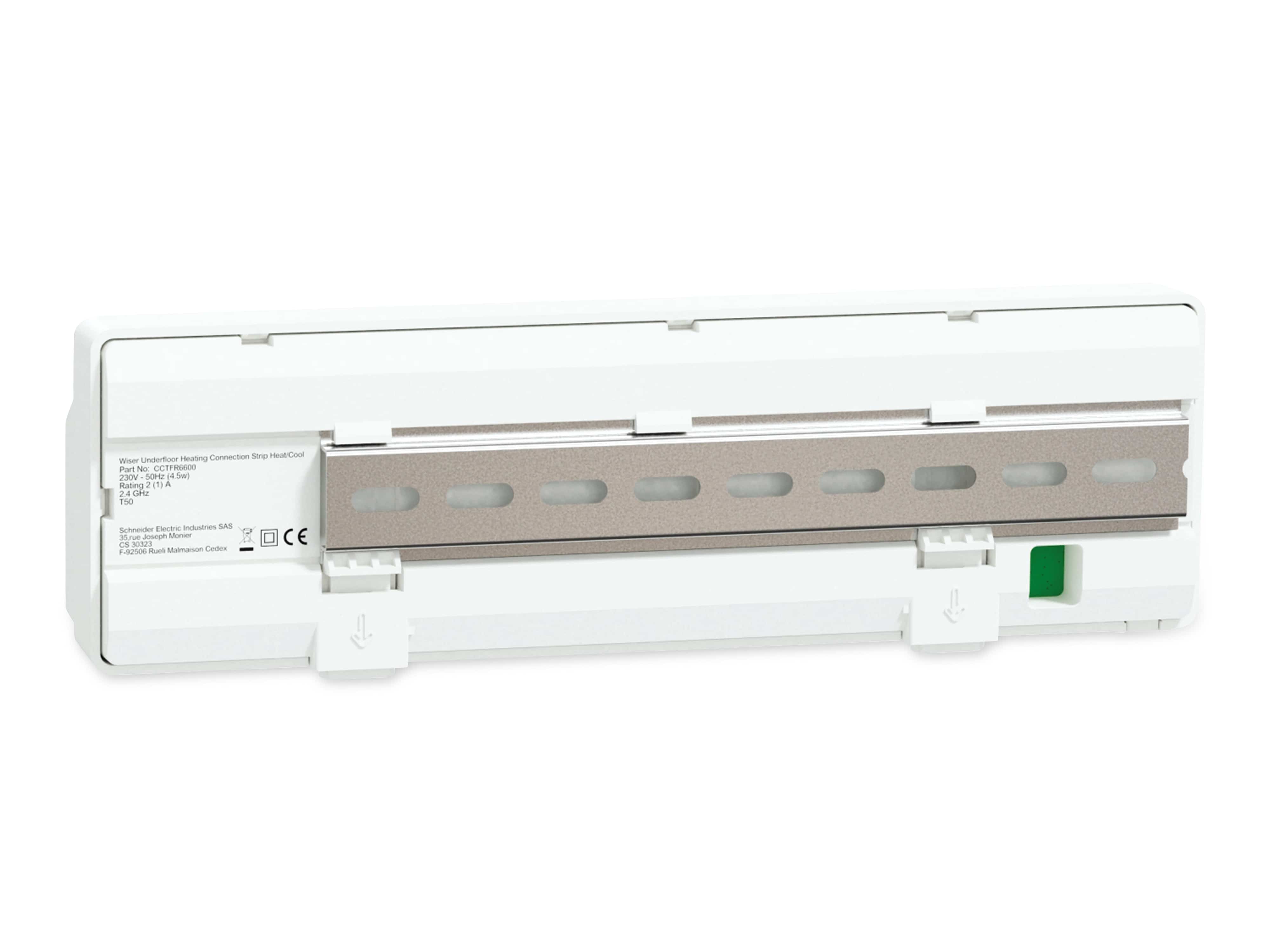 SCHNEIDER ELECTRIC Smart Home Wiser Verteilerleiste Fußbodenheizung, CCTFR6600