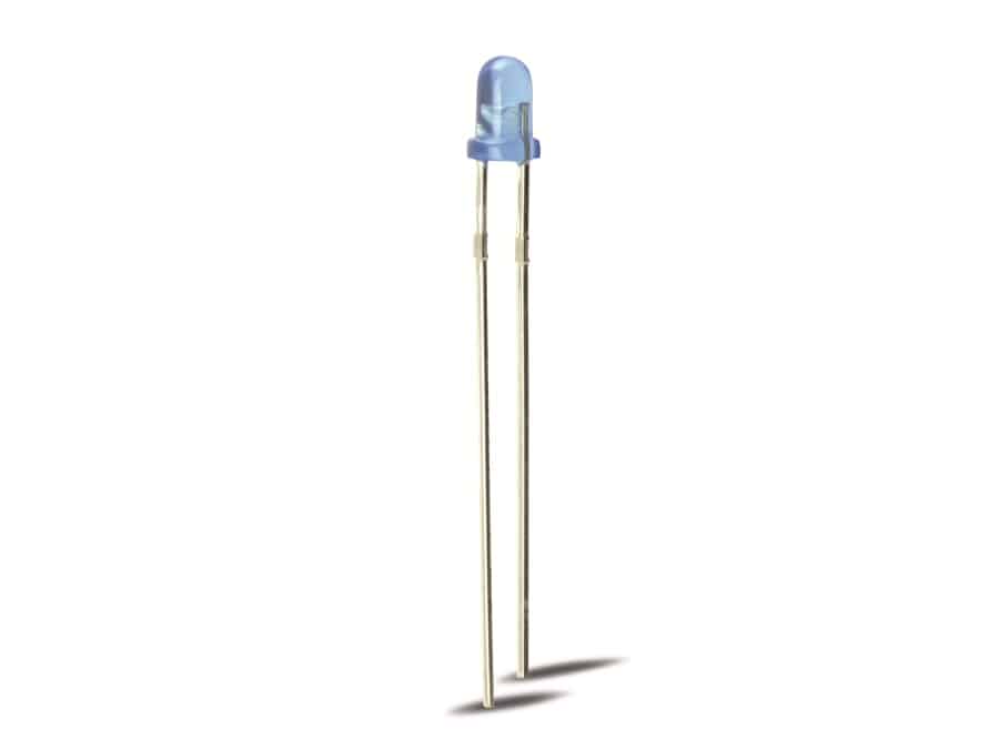 EVERSTAR LEDs ESL-R3040HBDE034, blau, 3 mm, 10 Stück