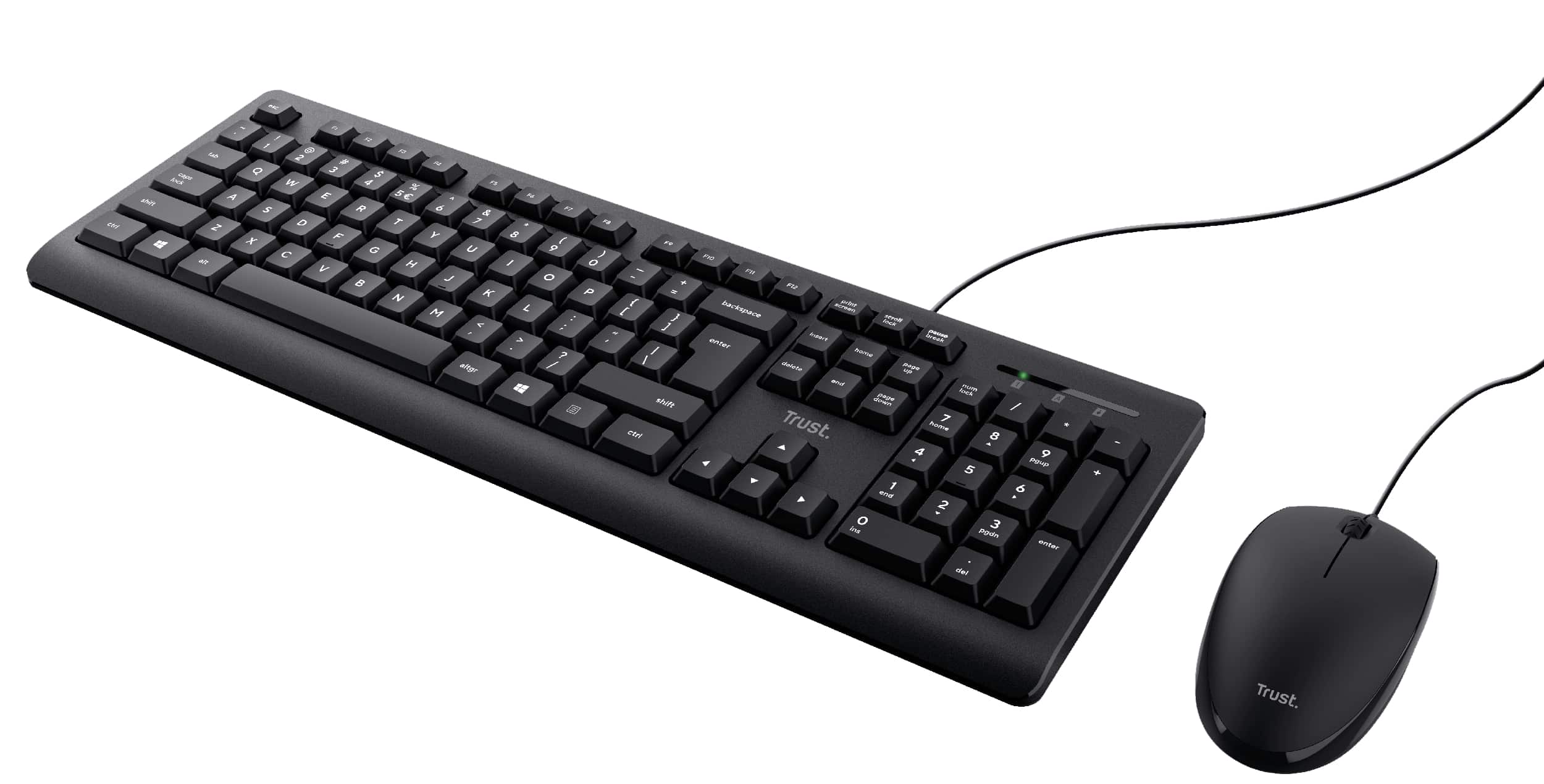 TRUST Tastatur- und Mausset TKM-250