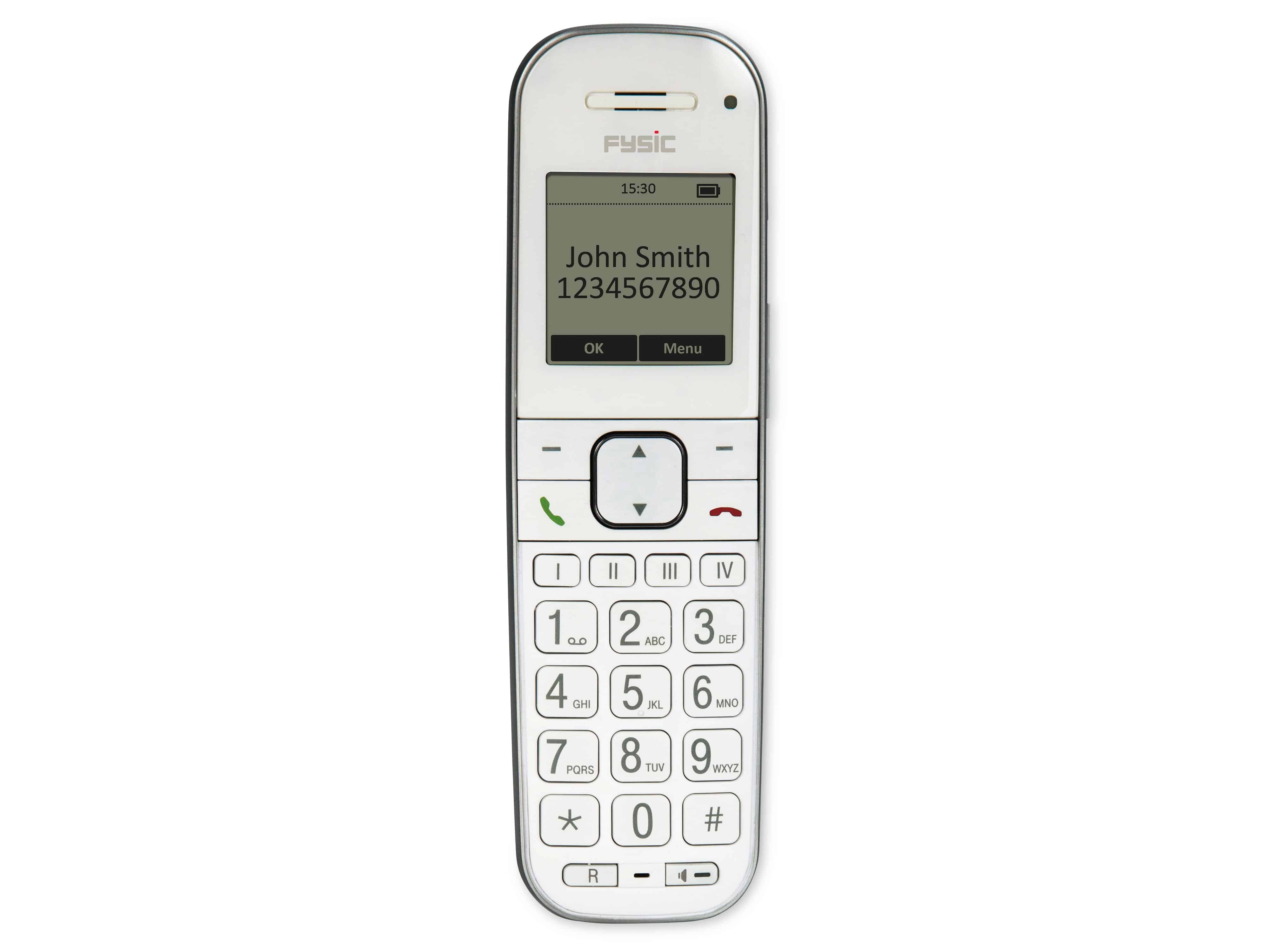 FYSIC DECT-Telefon FX-9000, weiß