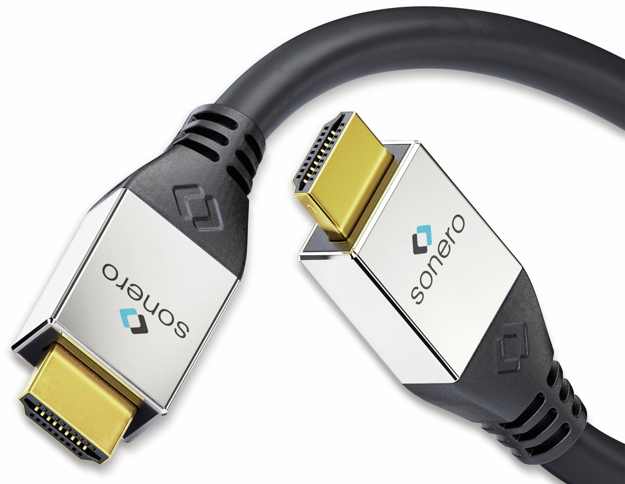 Sonero HDMI Kabel 4K, 20 m, schwarz, aktiv