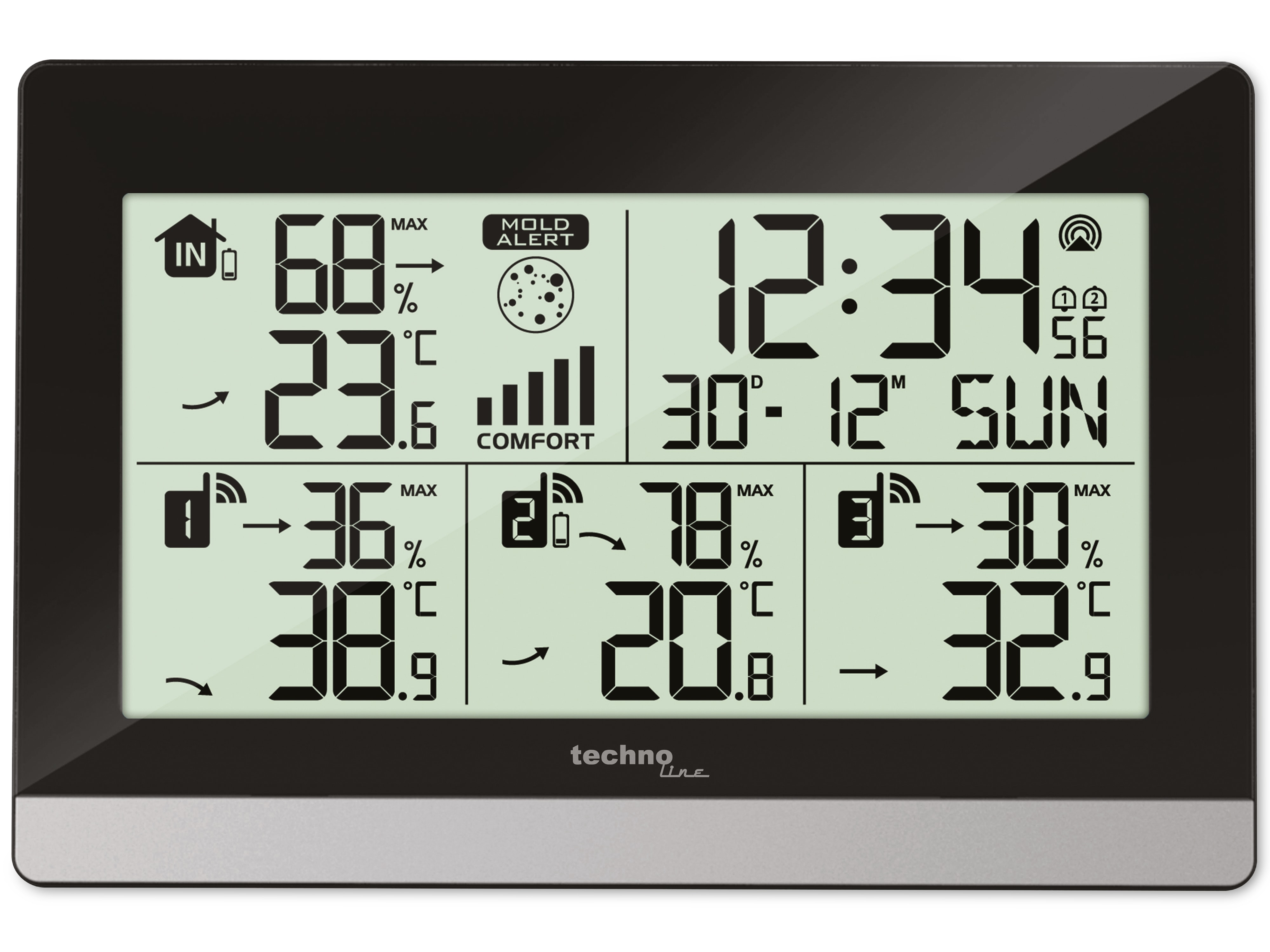 TECHNOLINE Raumklimastation WS 7065