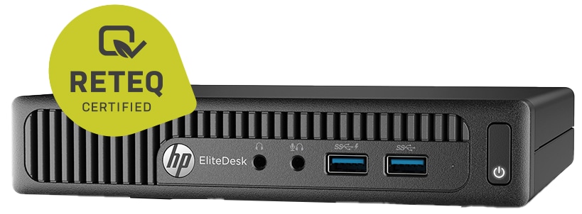 HP PC ELITEDESK 705 G3 DM, Pro A10, 8GB, 256GB SSD, Win10H, Refurbished