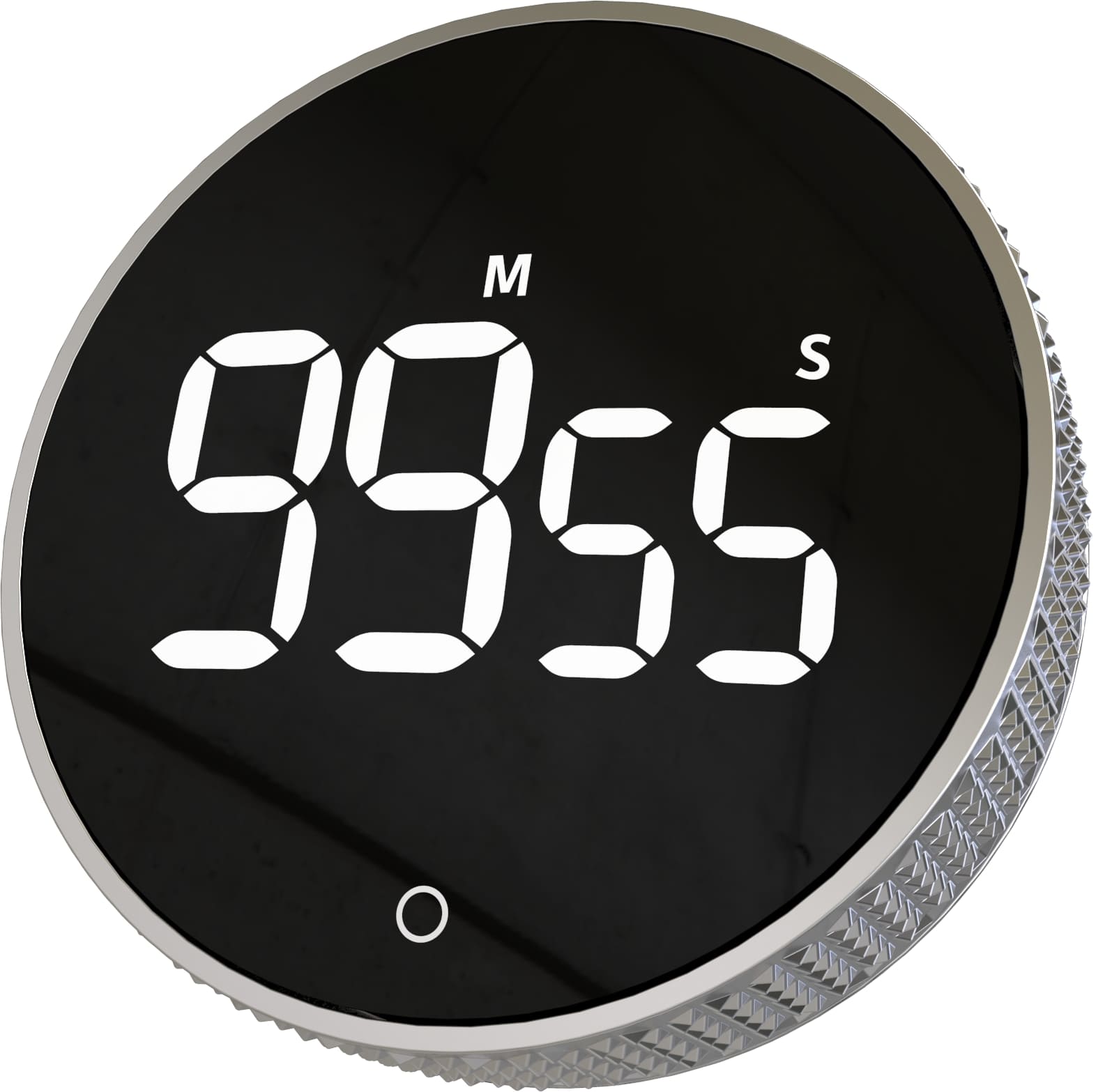 DAYHOME Digitaler Timer/Stoppuhr YT6712-SR, mit Magnet, silber