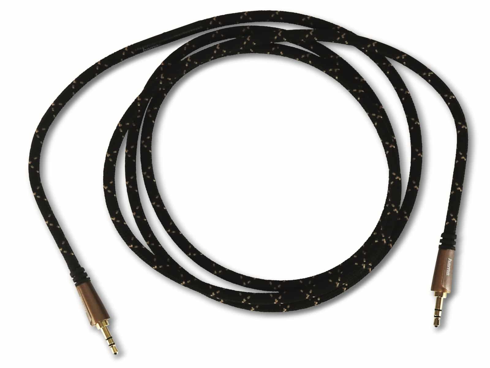HAMA Audio-Kabel 122327, Klinke auf Klinke, 3,5 mm, 1,5 m