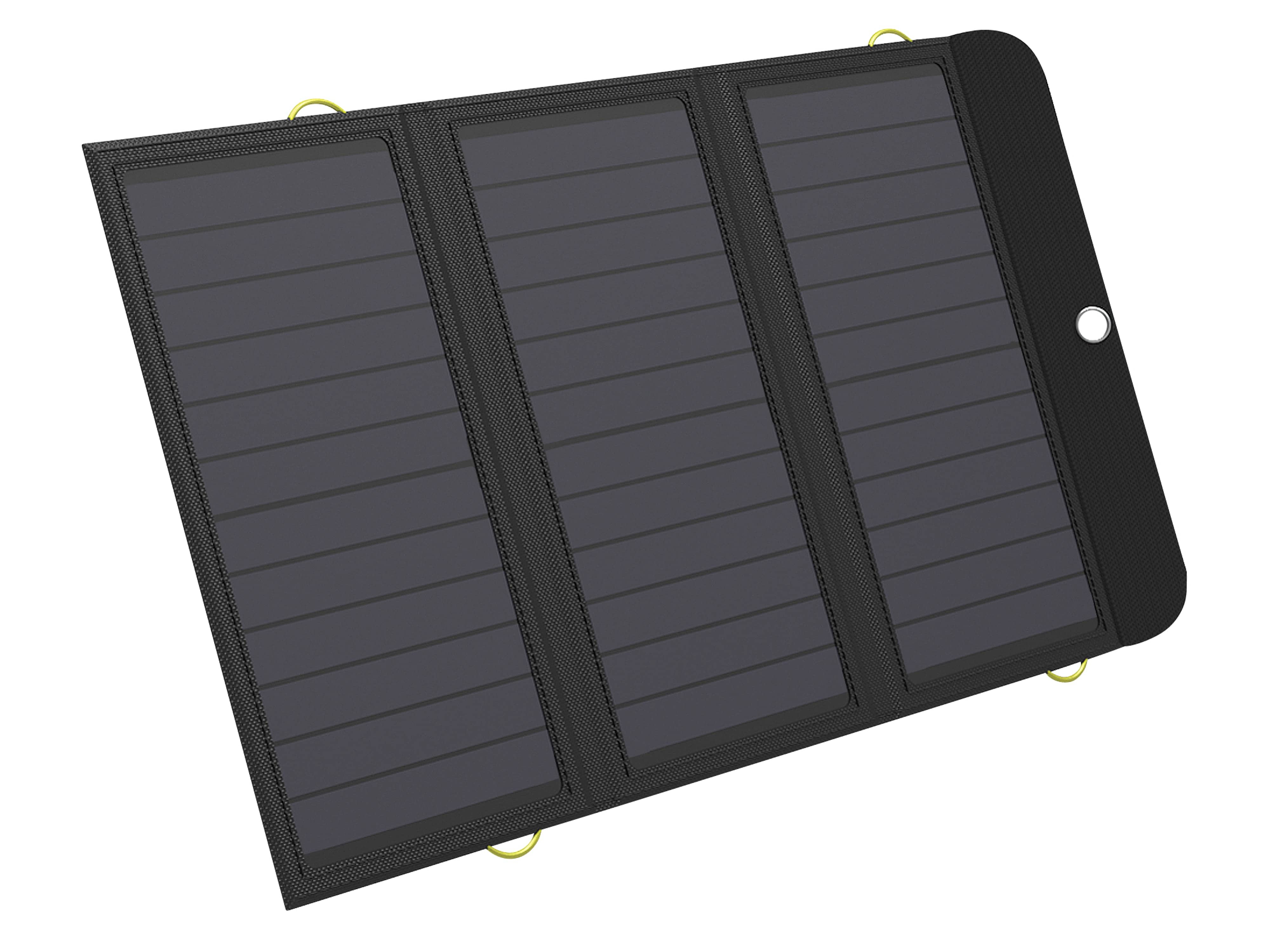 SANDBERG, SOLAR CHARGER 21W 2xUSB+USB-C Schwarz