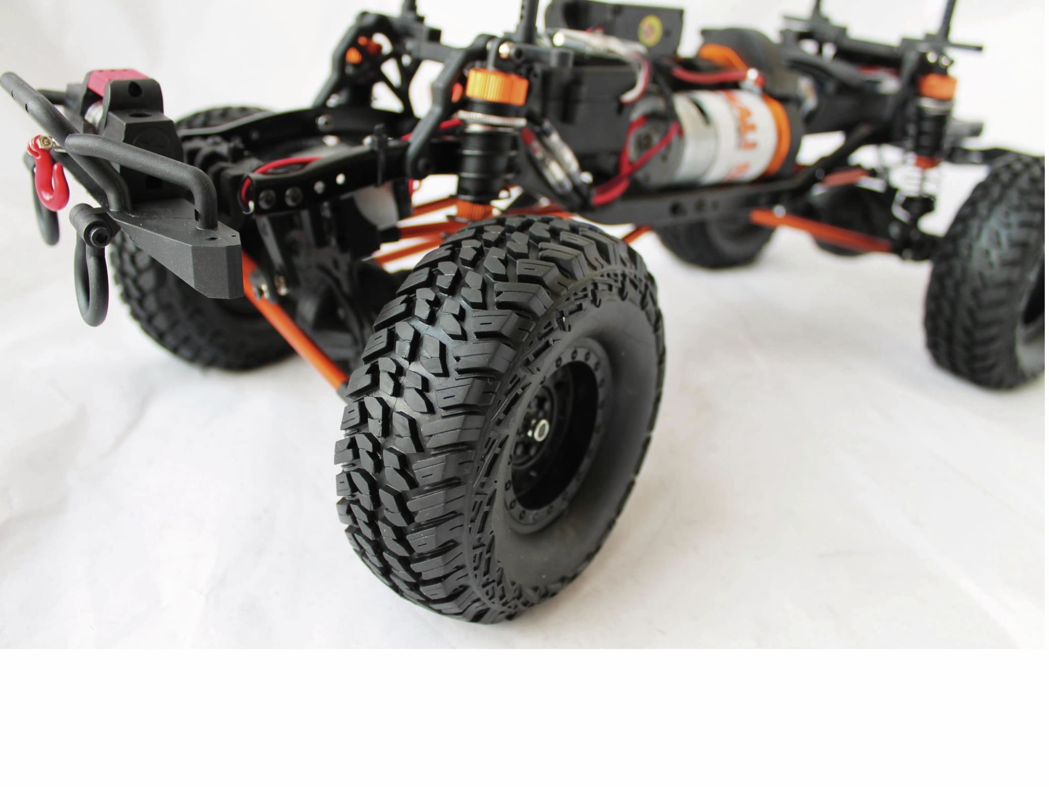 df models Crawler DF-4J, schwarz, 4WD brushed, 1:10 XXL, RTR mit Beleuchtung