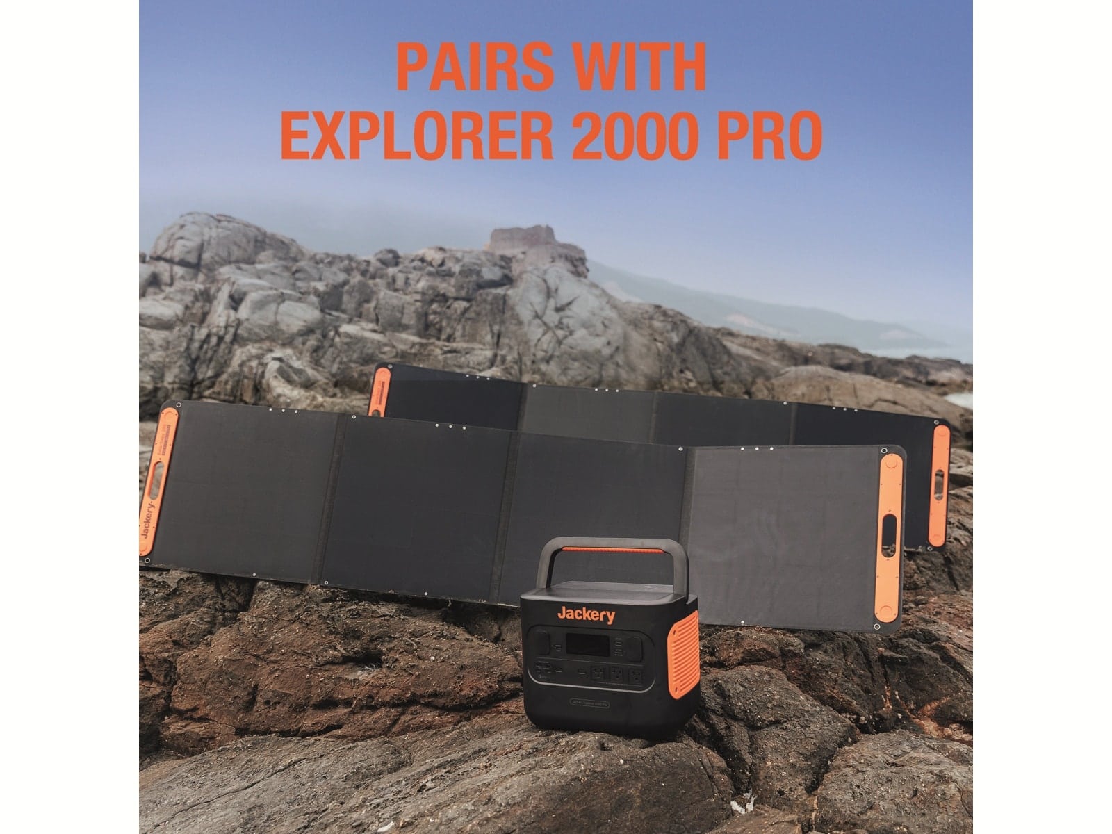 JACKERY Powerstation-Set Explorer 1000 Pro + 2x 100 W Solarmodul