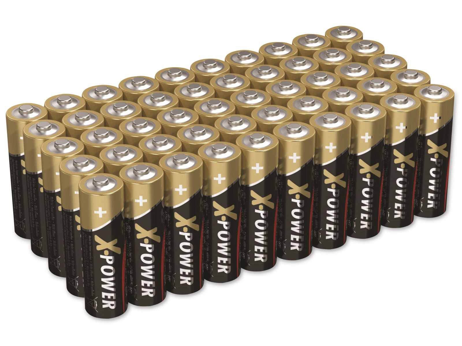 ANSMANN Alkaline X-Power Batterie Micro AAA / LR03 50 Stück