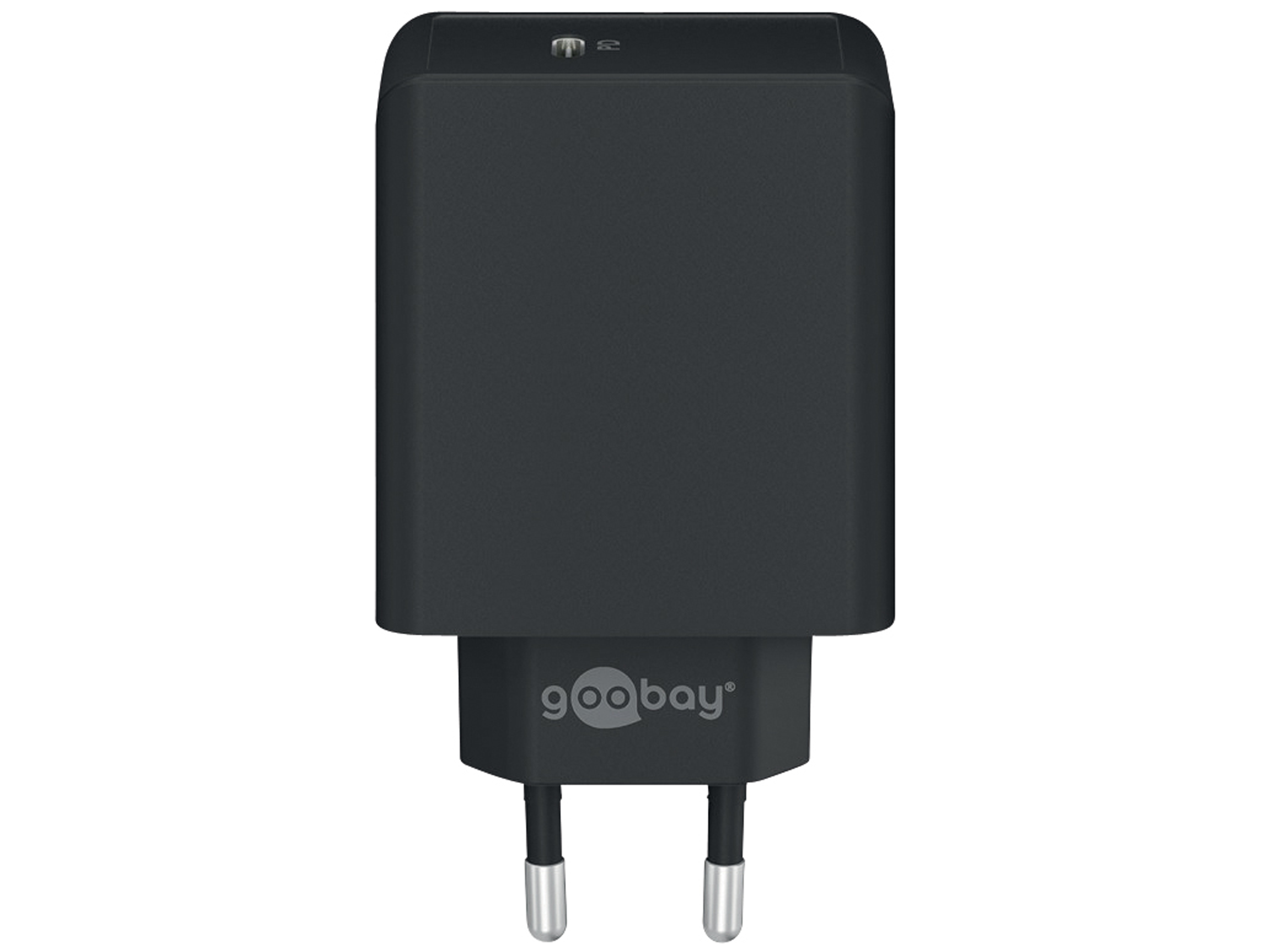 GOOBAY USB-Lader 61761, 5-20 V, 3 A, 65 W, USB-C PD, schwarz