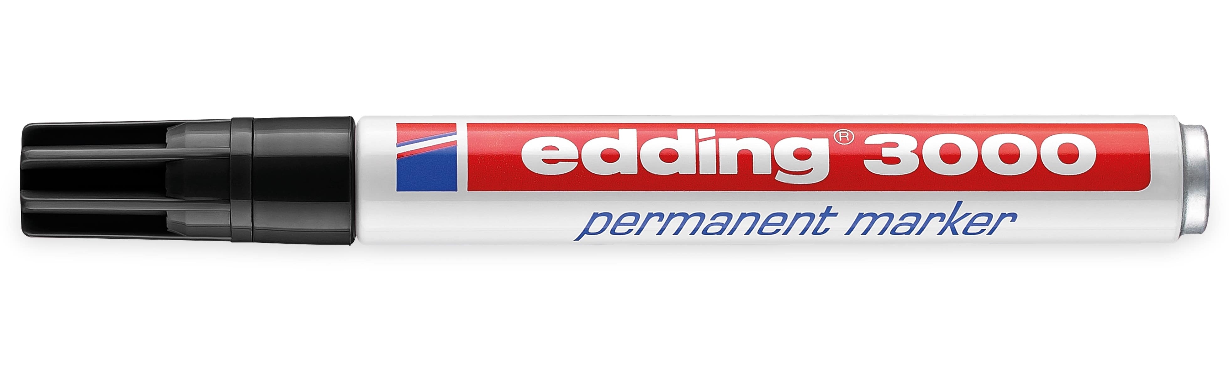 EDDING, 4-3000001, e-3000 permanent marker schwarz