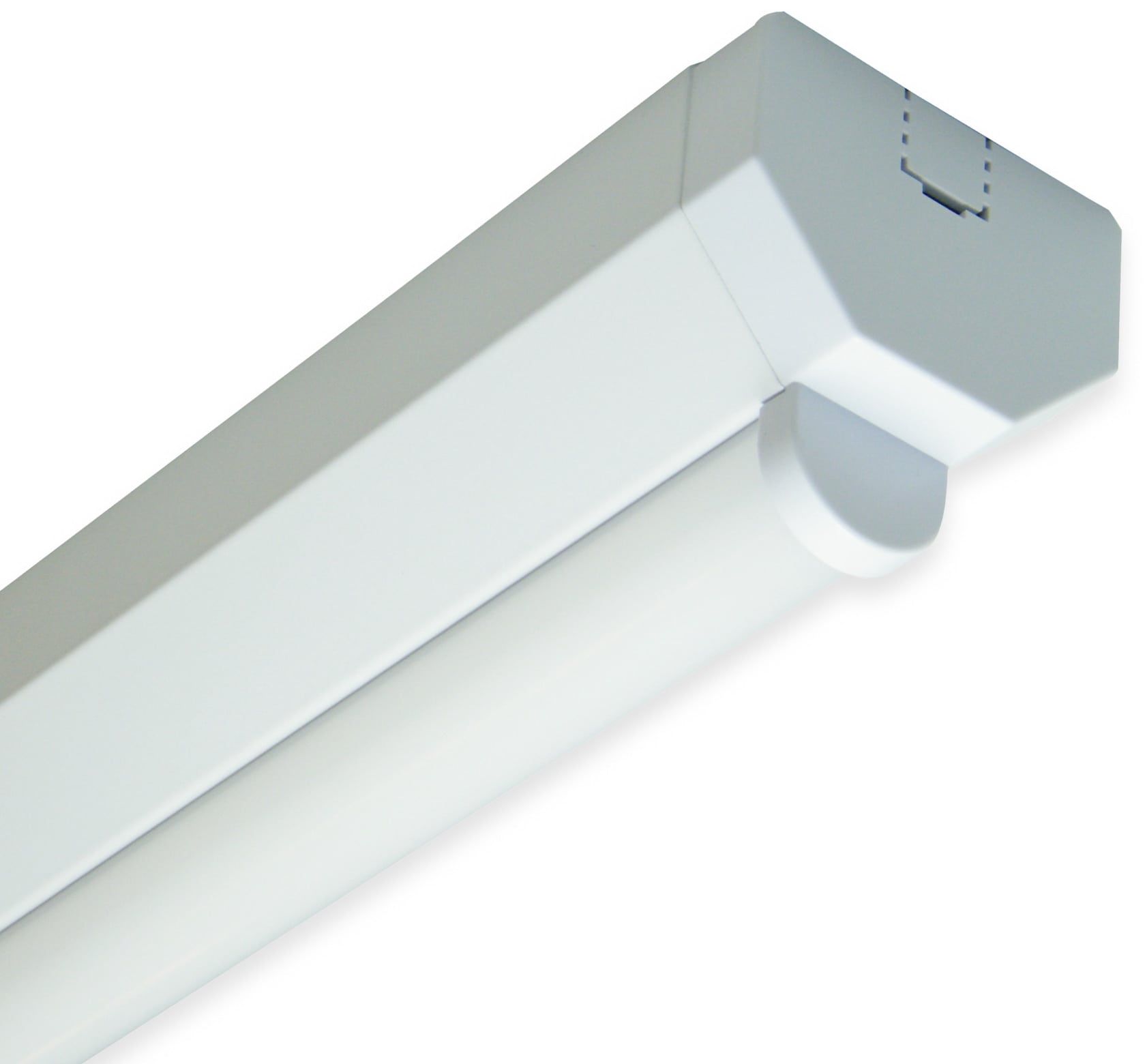 MÜLLER-LICHT LED Wand- und Deckenleuchte, 20300516, Basic 1/60, 15 W, 1300 lm, 4000 K, weiß