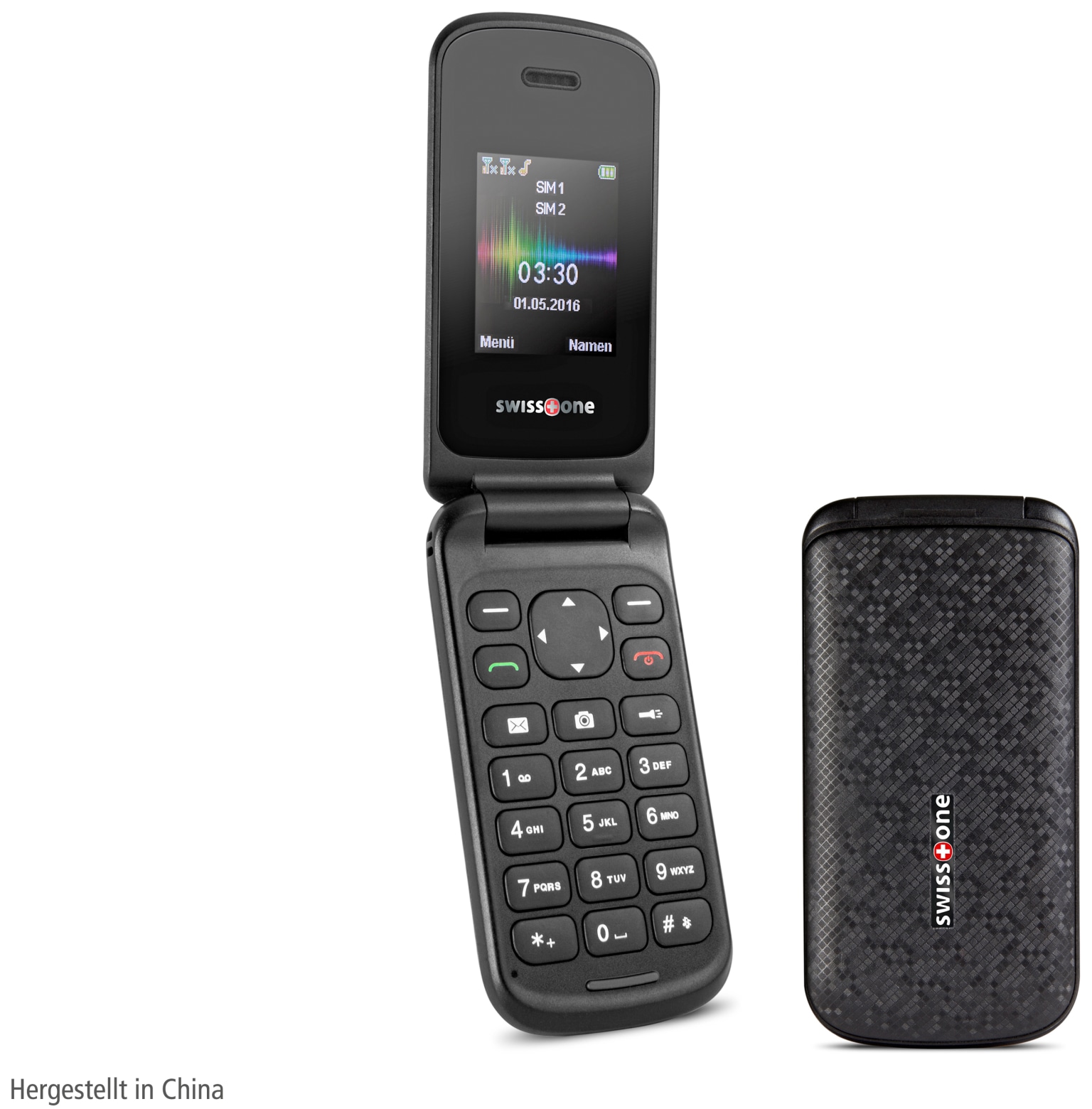 SWISSTONE Handy SC 330, schwarz