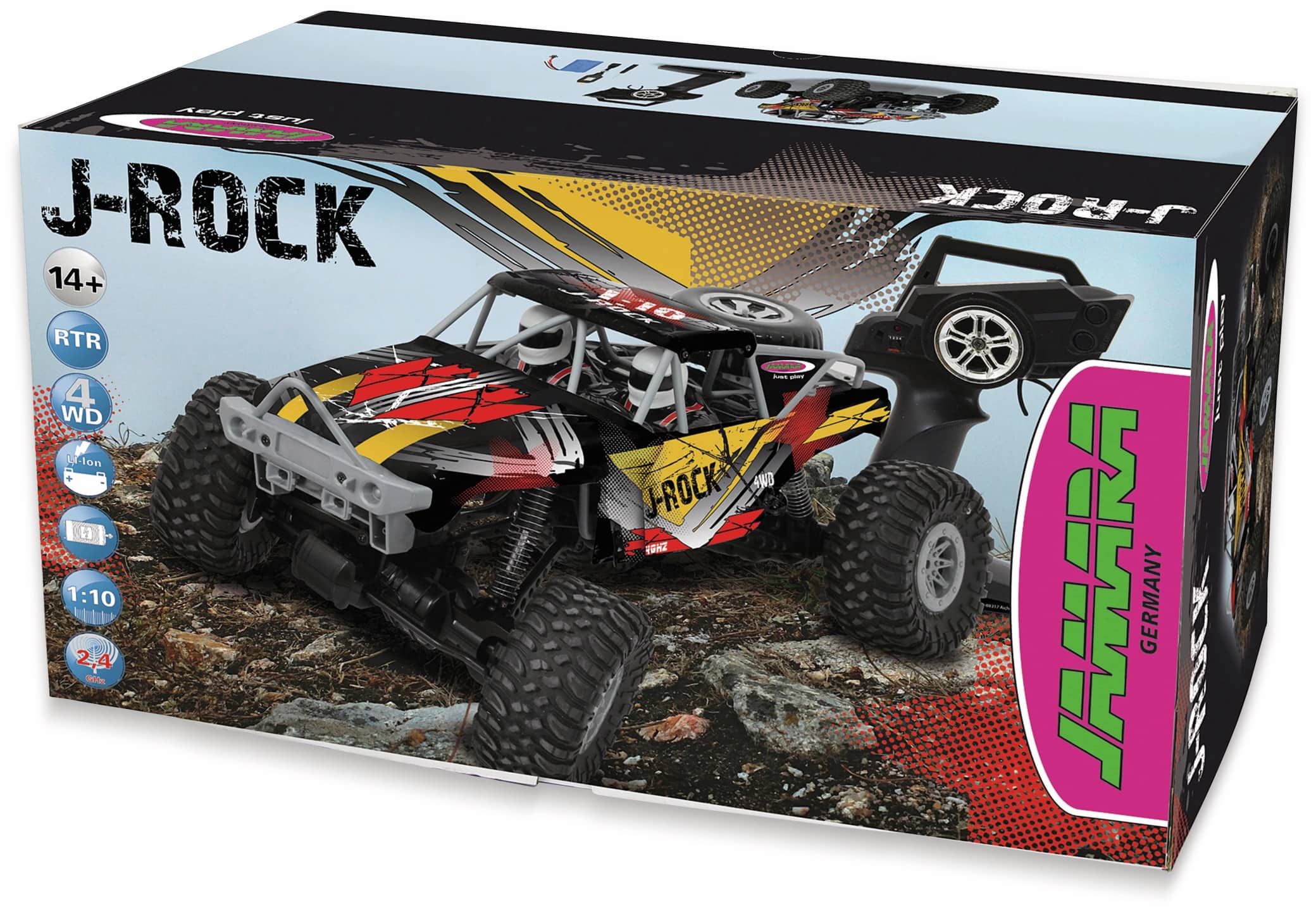 JAMARA 410113 J-Rock Crawler 4WD1:10 Li-Ion 2,4GHz