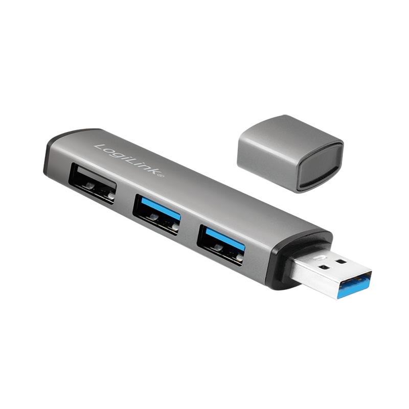 LOGILINK USB3.2 Hub UA0395, 3-Port, Alugehäuse