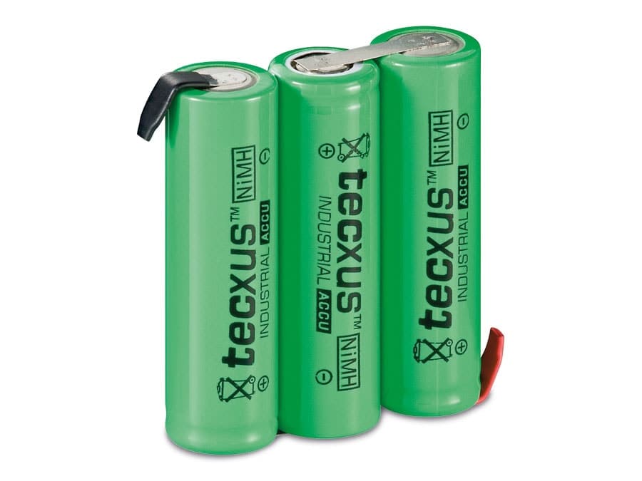 NiMH-Akkupack im Polybag, 3,6 V/2100 mAh