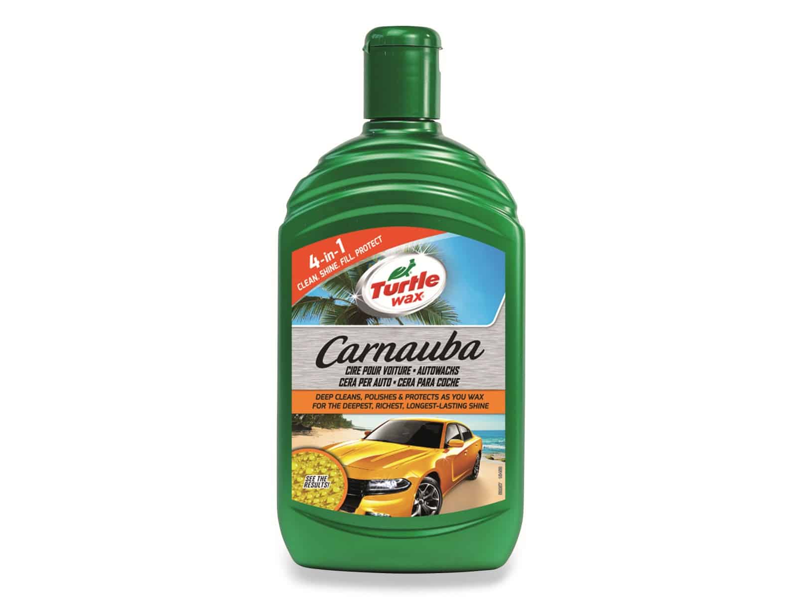 TURTLE WAX Autowachs Carnauba, 500 ml