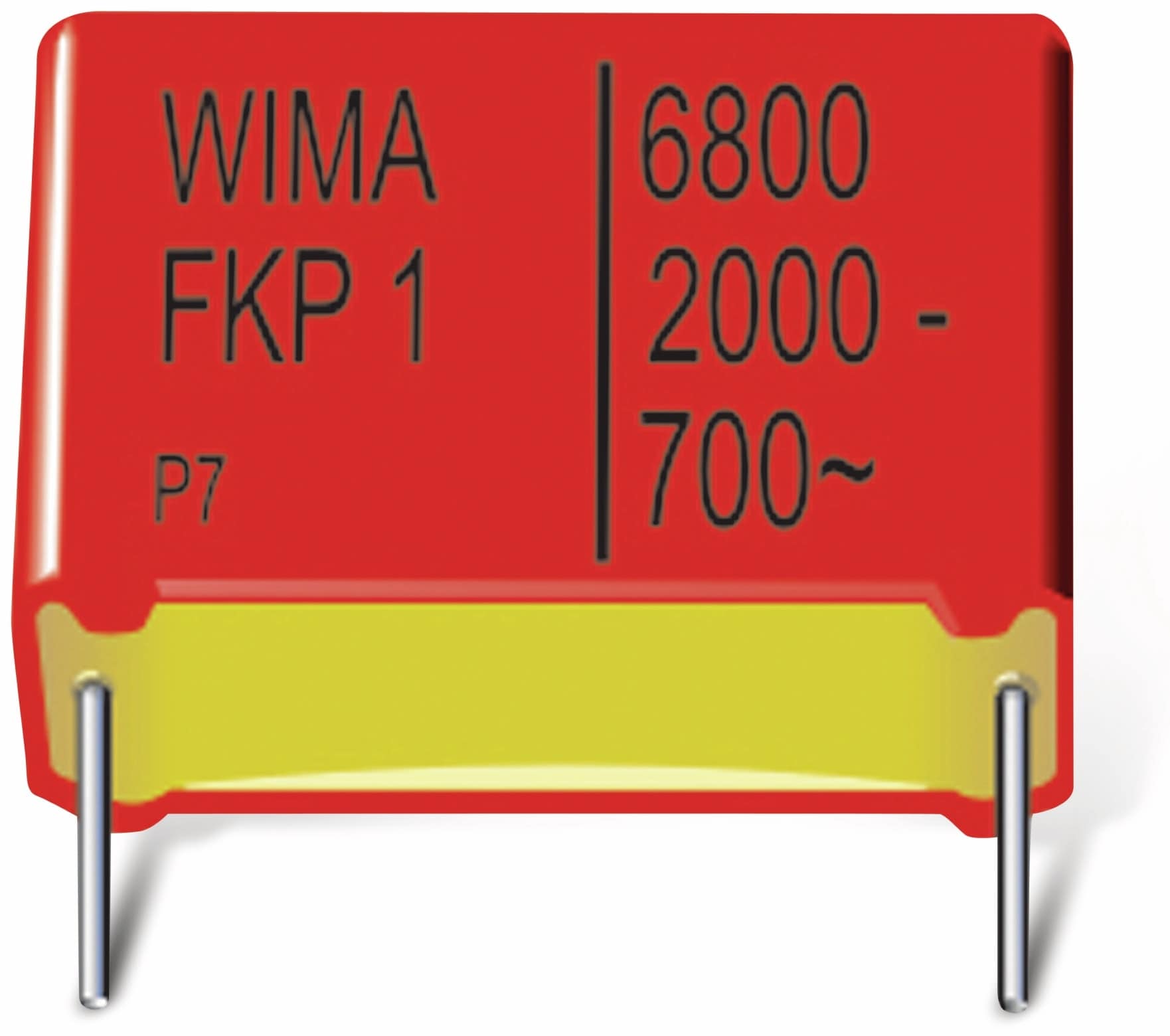 WIMA Folienkondensator, FKP1R012204B00KSSD, 2200PF, 1250V