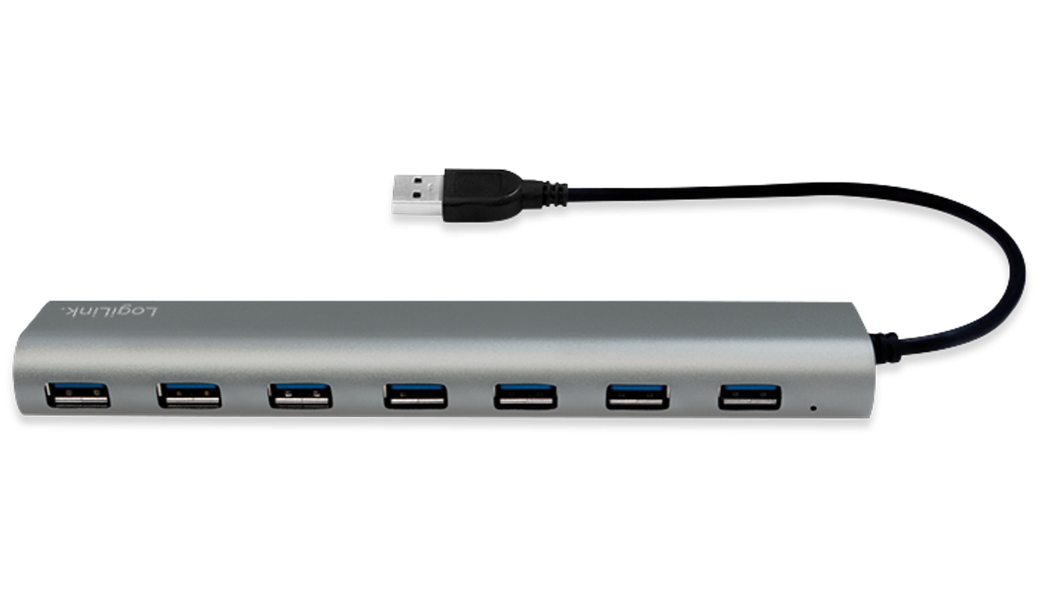 LOGILINK USB3.0-Hub UA0308, 7x USB-A, Aluminium