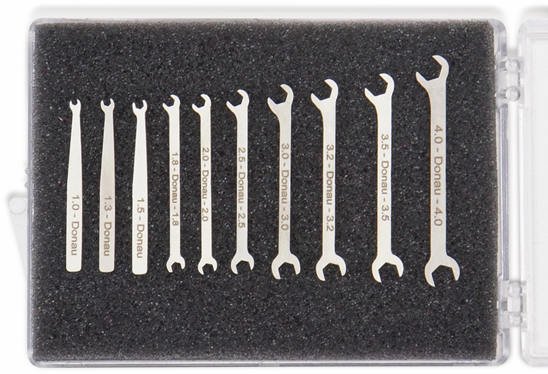 DONAU ELEKTRONIK Micro-Maulschlüsselsatz 980-SET, 1-4mm