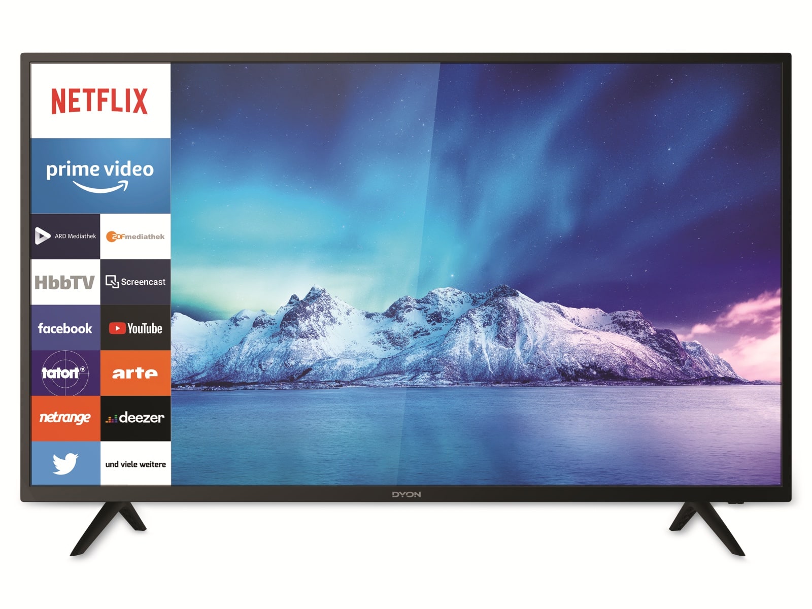 DYON LED-TV Smart 43 XT4K, 108 cm (43"), 4K, EEK G