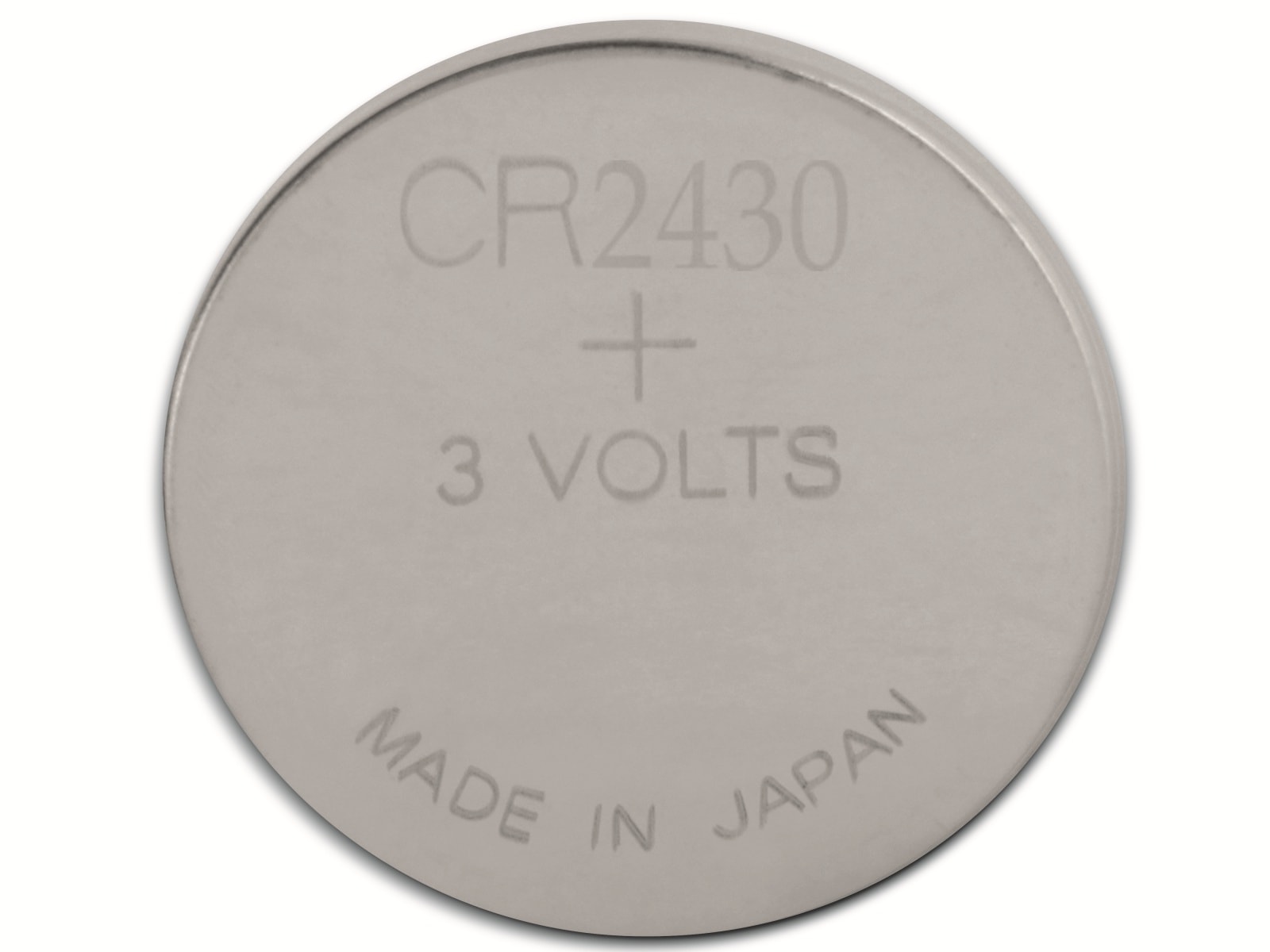 GP Knopfzelle, CR2430, Lithium, 3 V, 2 St.