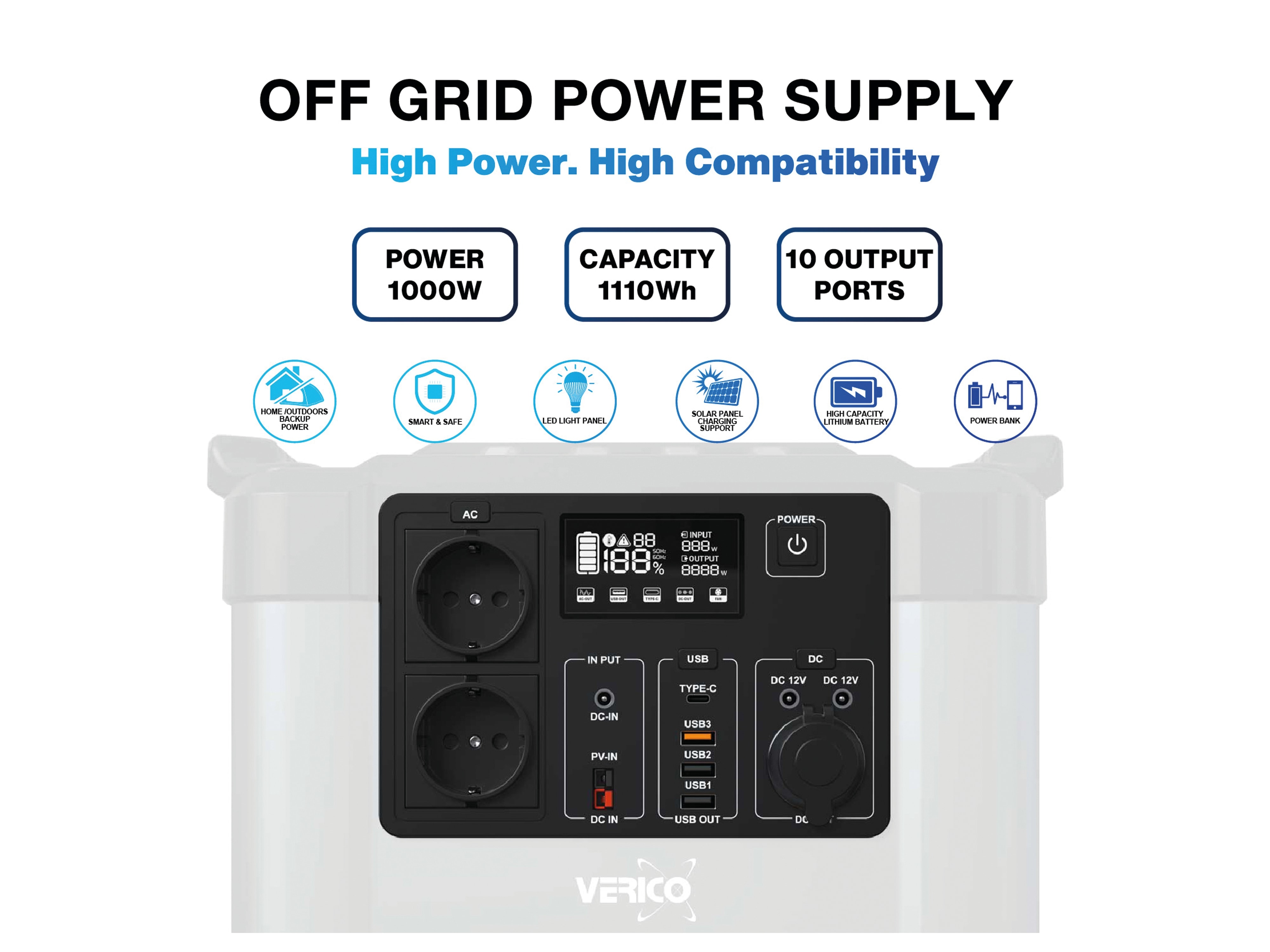 VERICO Powerstation VP1000