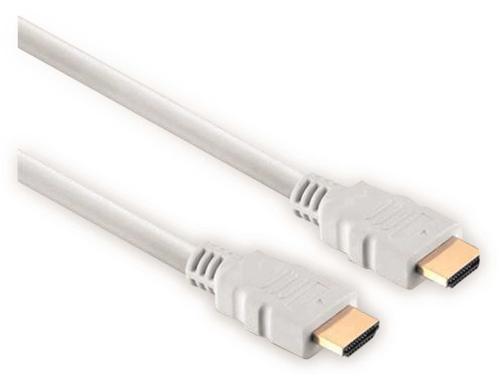 S-IMPULS HDMI-Kabel, HIGH SPEED WITH ETHERNET, 2 m, weiß