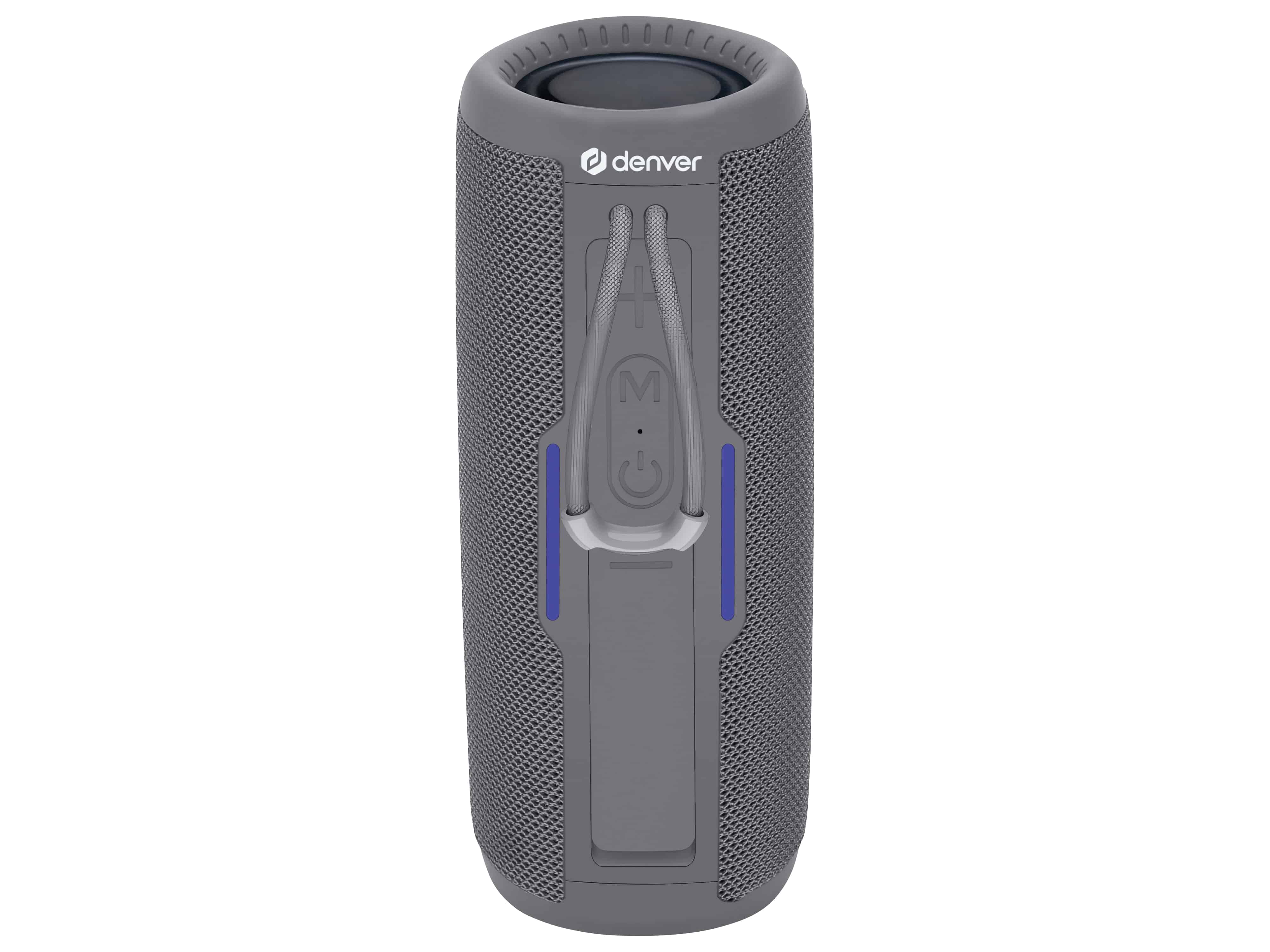 DENVER Bluetooth Lautsprecher BTV-150GR, grau