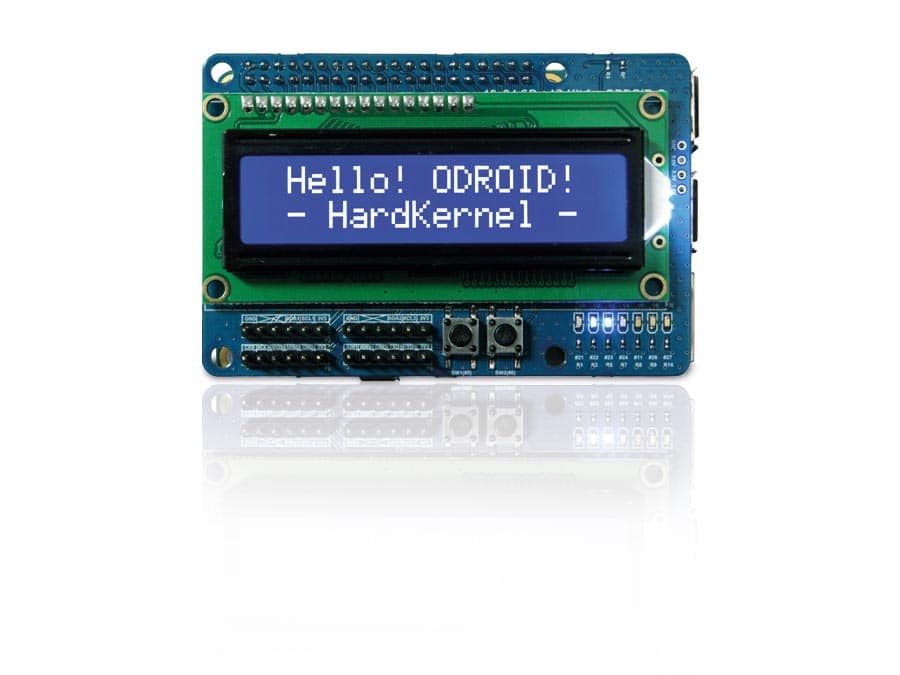 ODROID-C1 16x2 LCD + IO Shield